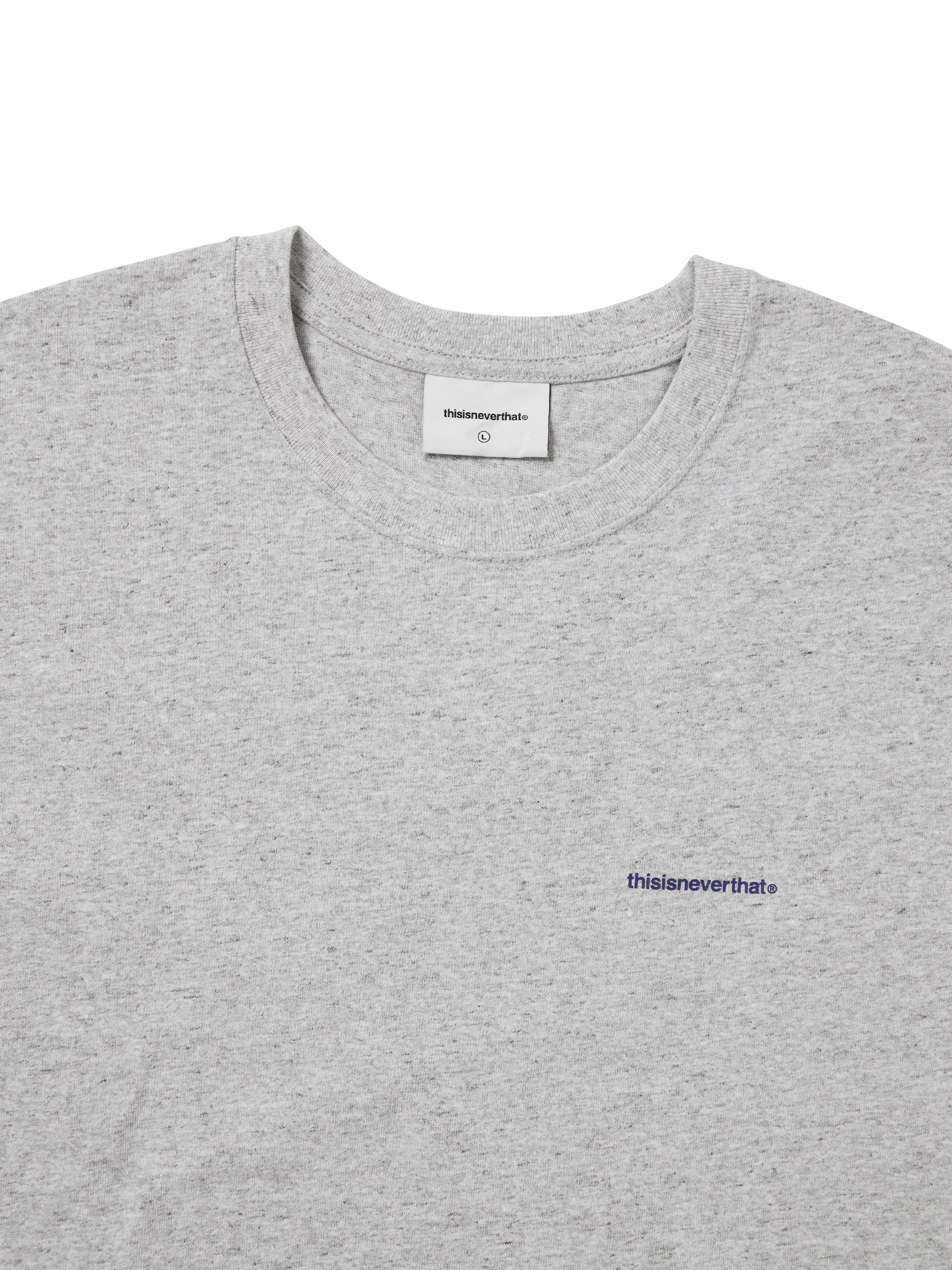thisisneverthat - Small T-Logo Tee (Heather Grey) product image 2 | TRAB K-Fashion Australia