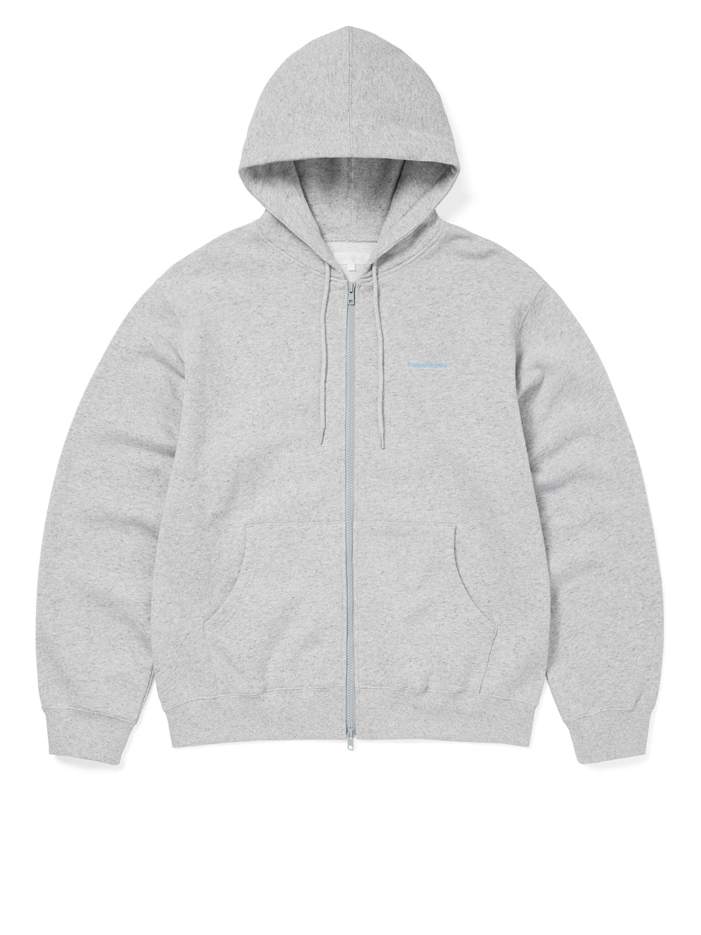 thisisneverthat - Small T-Logo Zip Up Hoodie (Heather Grey) product image 1 | TRAB K-Fashion Australia