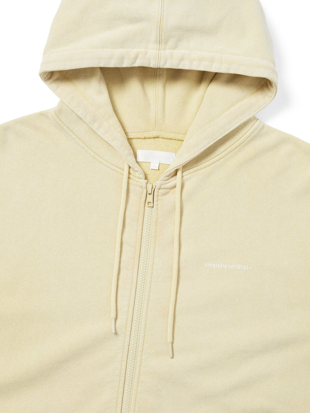 thisisneverthat - Small T-Logo Zip Up Hoodie (Pale Gold) product image 2 | TRAB K-Fashion Australia