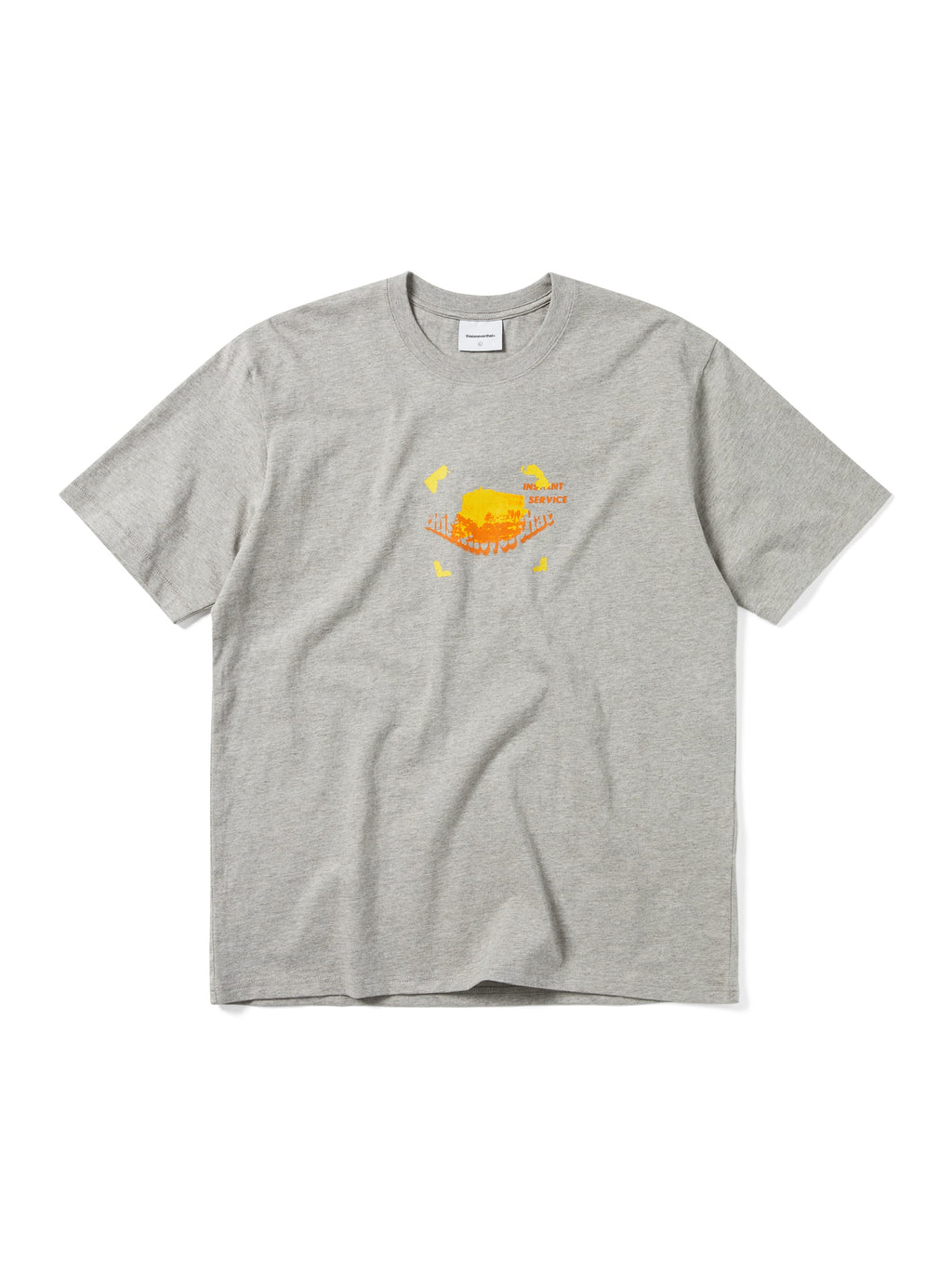 thisisneverthat - Snowplow Tee Dark Heather (Grey) product image 1 | TRAB K-Fashion Australia
