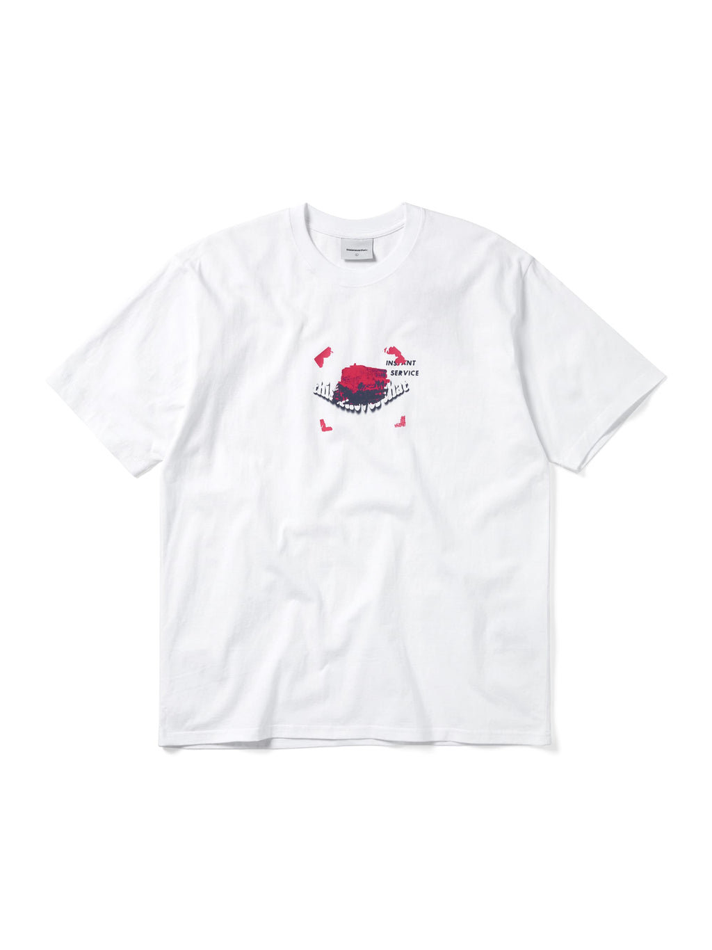 thisisneverthat - Snowplow Tee (White) product image 1 | TRAB K-Fashion Australia