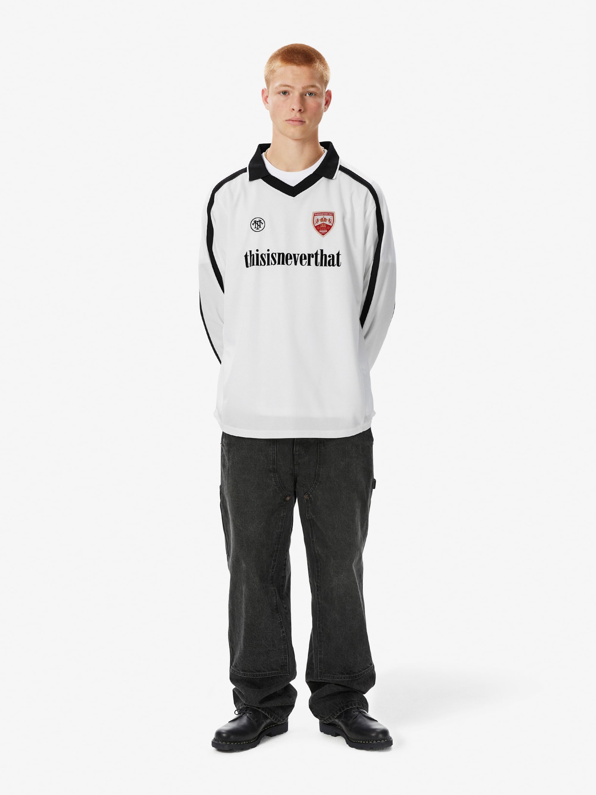 thisisneverthat - Soccer Jersey (White) product image 6 | TRAB K-Fashion Australia