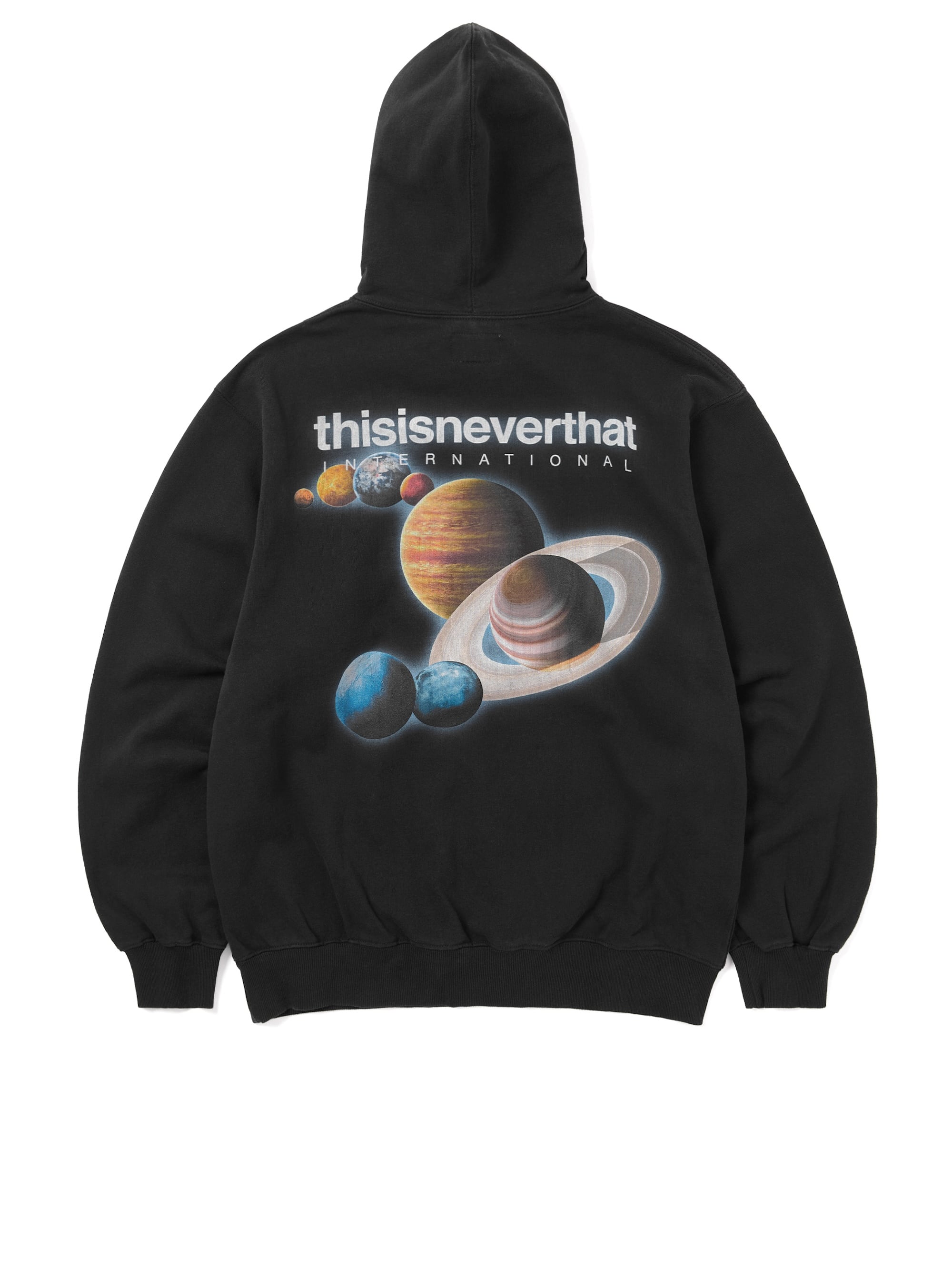 thisisneverthat - Solar System Hoodie (Black) product image 1 | TRAB K-Fashion Australia