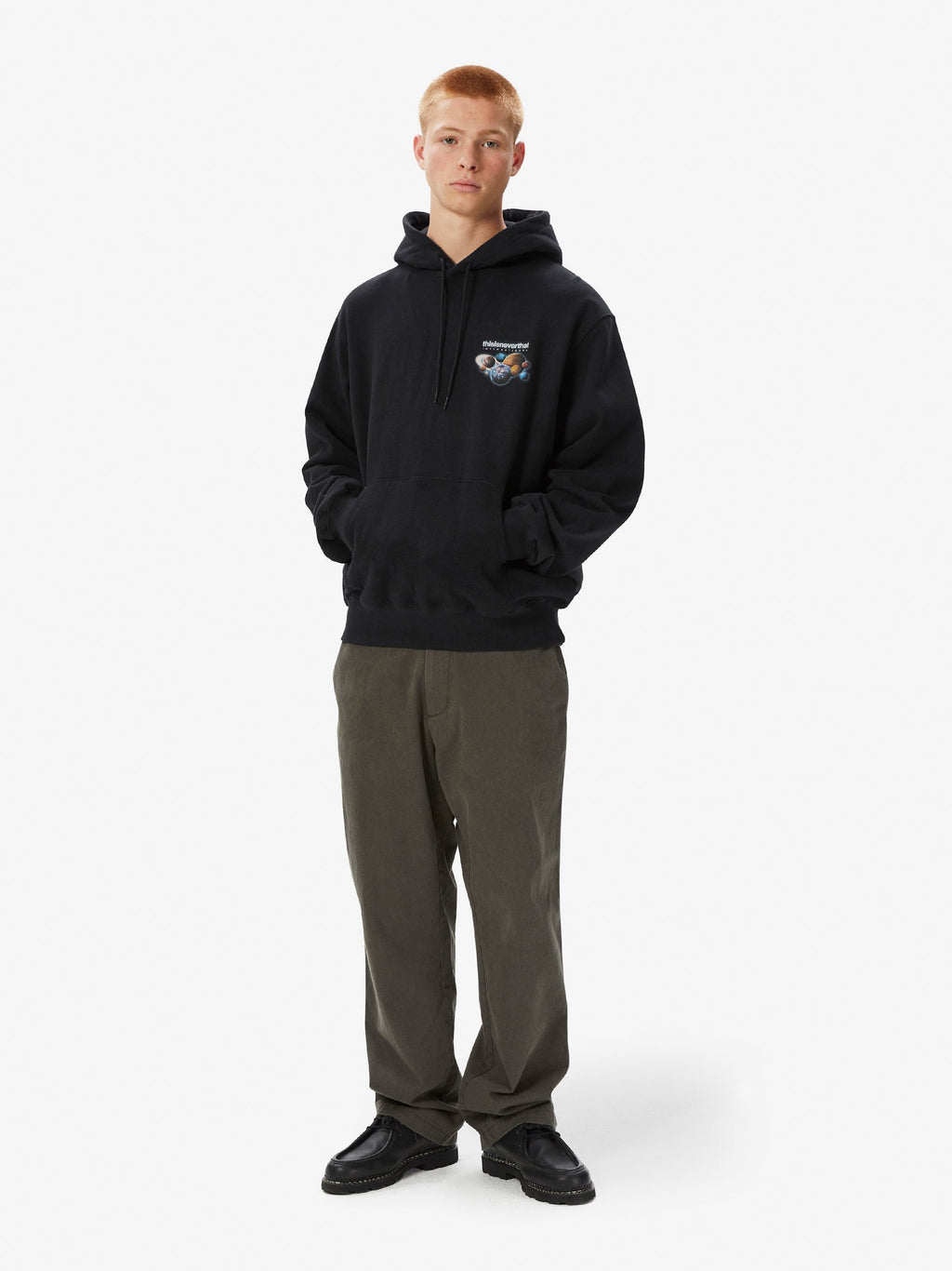 thisisneverthat - Solar System Hoodie (Black) product image 5 | TRAB K-Fashion Australia