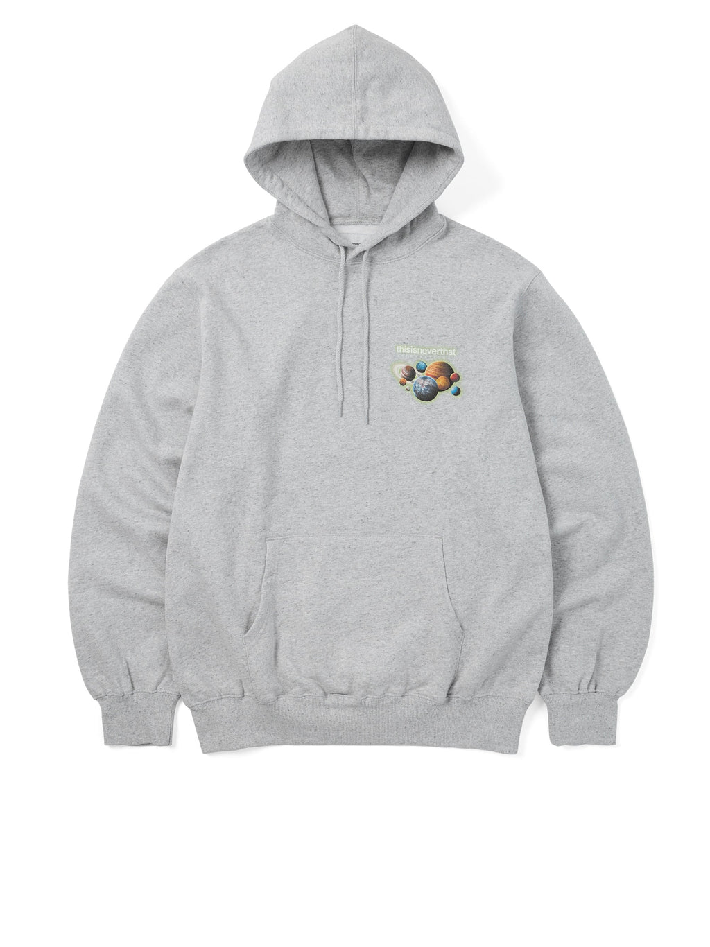 thisisneverthat - Solar System Hoodie (Heather Grey) product image 2 | TRAB K-Fashion Australia