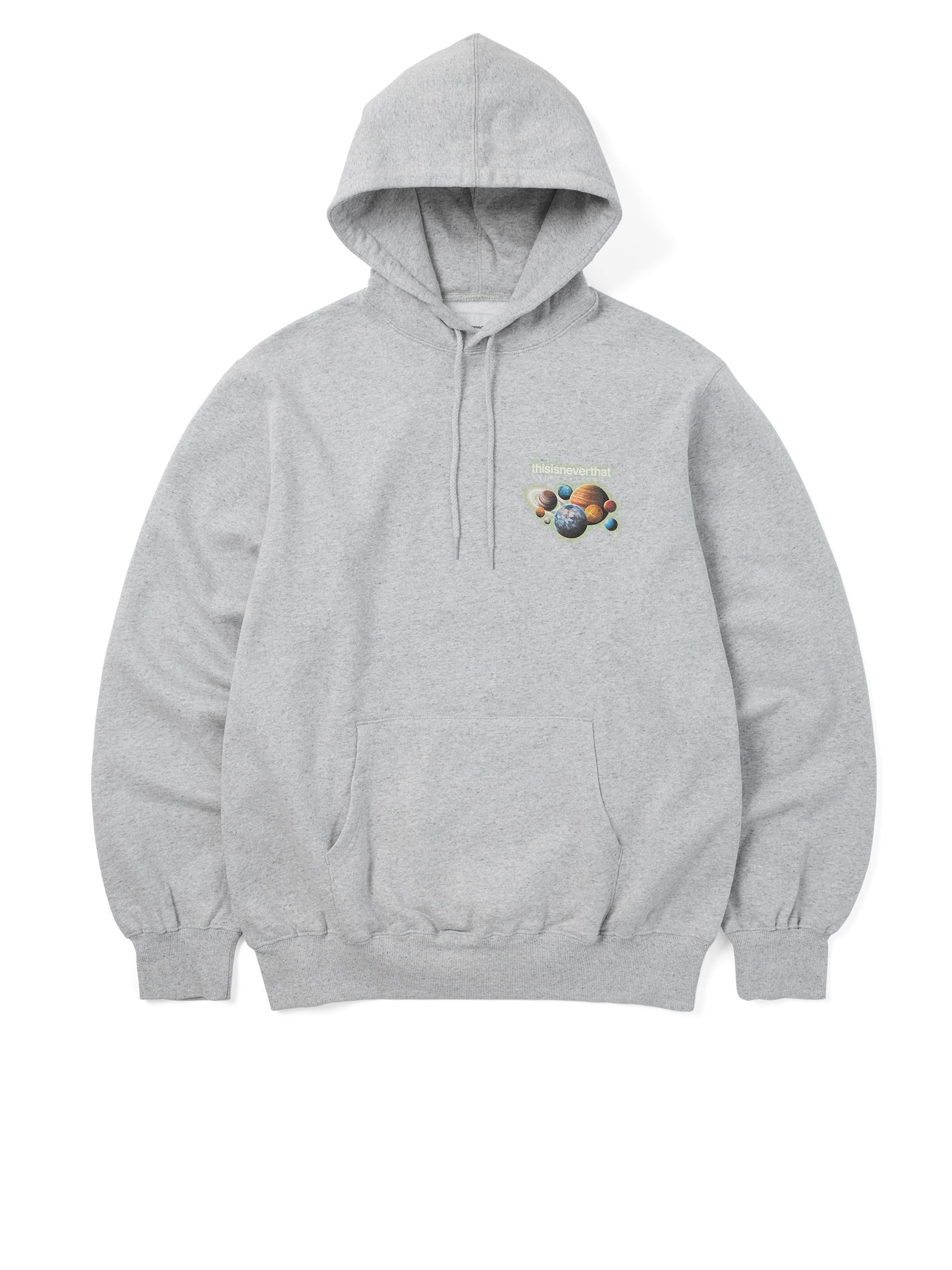 thisisneverthat - Solar System Hoodie (Heather Grey) product image 2 | TRAB K-Fashion Australia