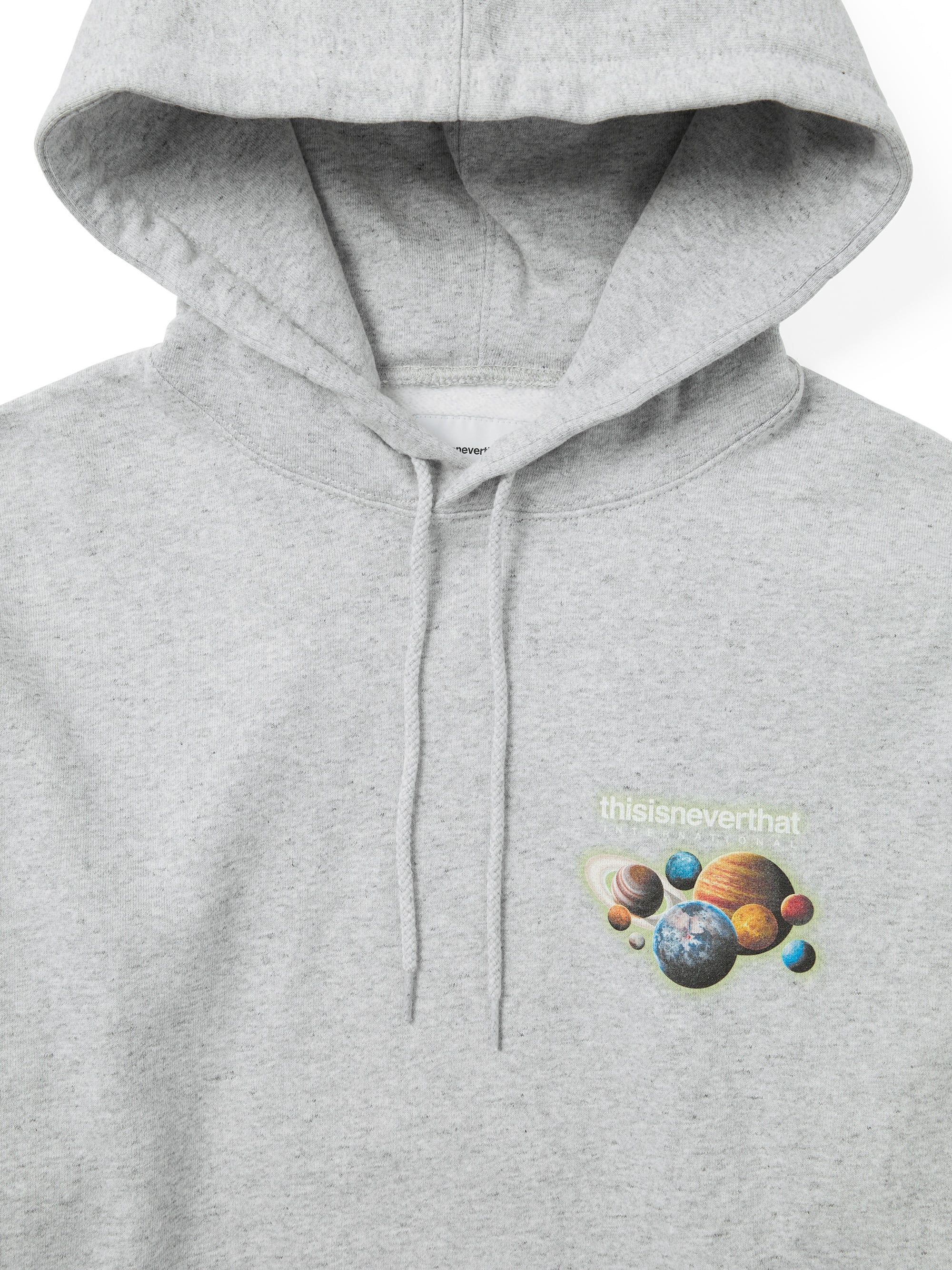 thisisneverthat - Solar System Hoodie (Heather Grey) product image 3 | TRAB K-Fashion Australia