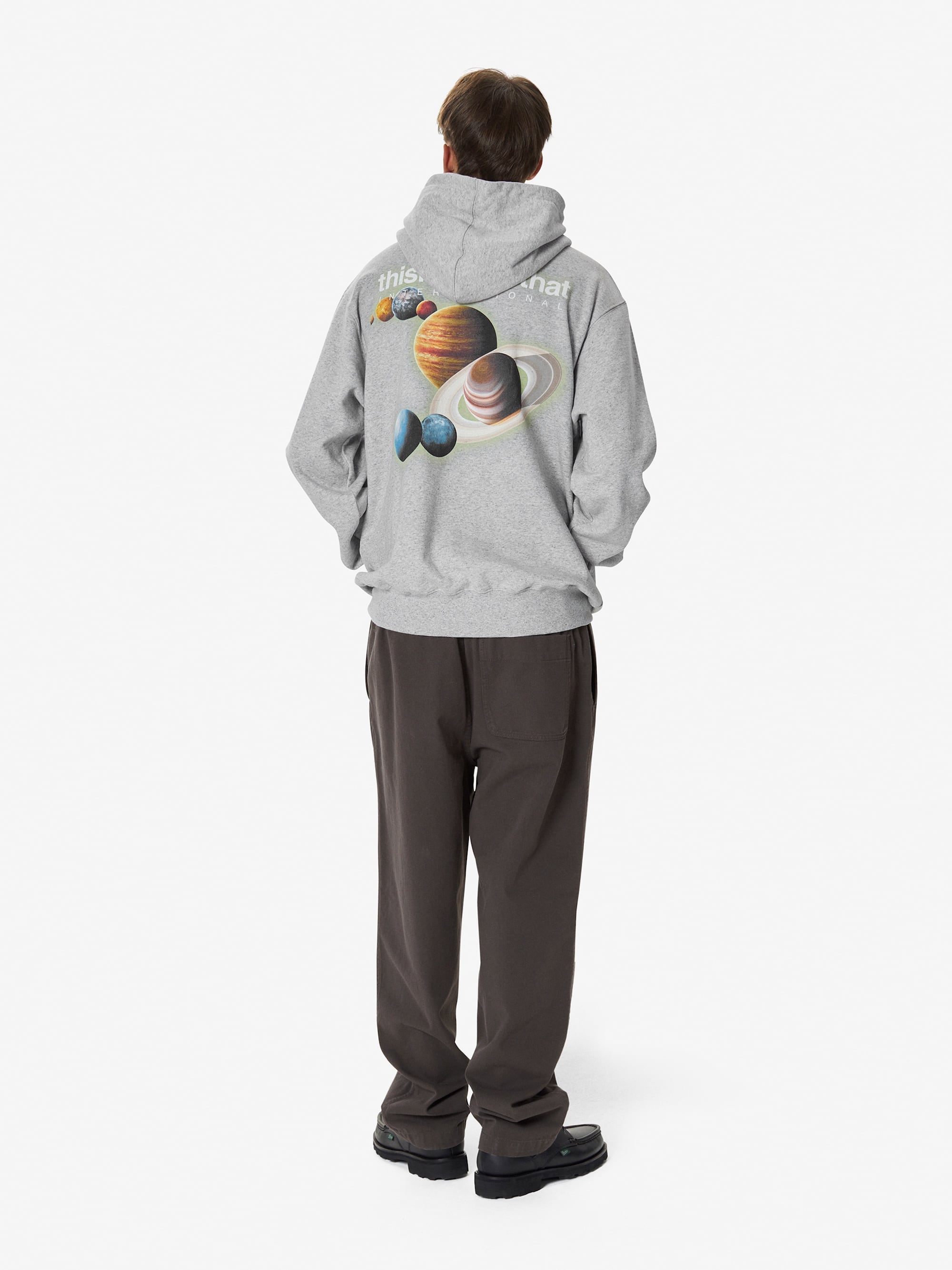 thisisneverthat - Solar System Hoodie (Heather Grey) product image 7 | TRAB K-Fashion Australia