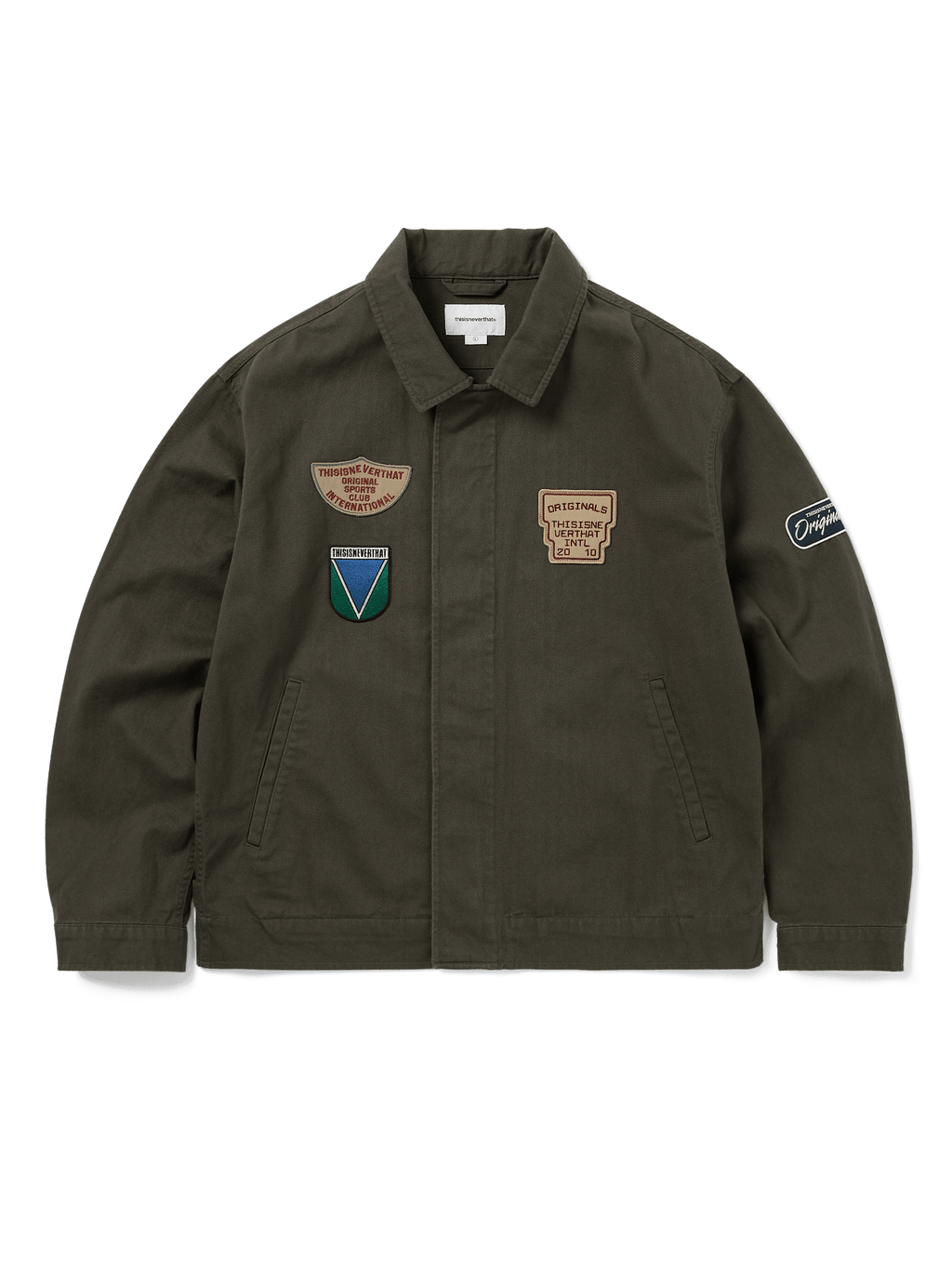 thisisneverthat - Souvenir Jacket (Charcoal) product image 1 | TRAB K-Fashion Australia