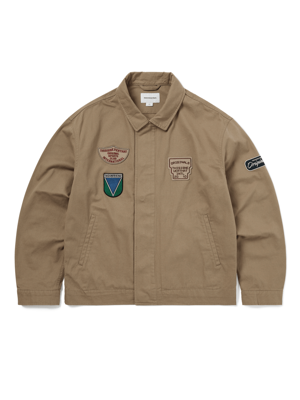 thisisneverthat - Souvenir Jacket (Khaki) product image 1 | TRAB K-Fashion Australia