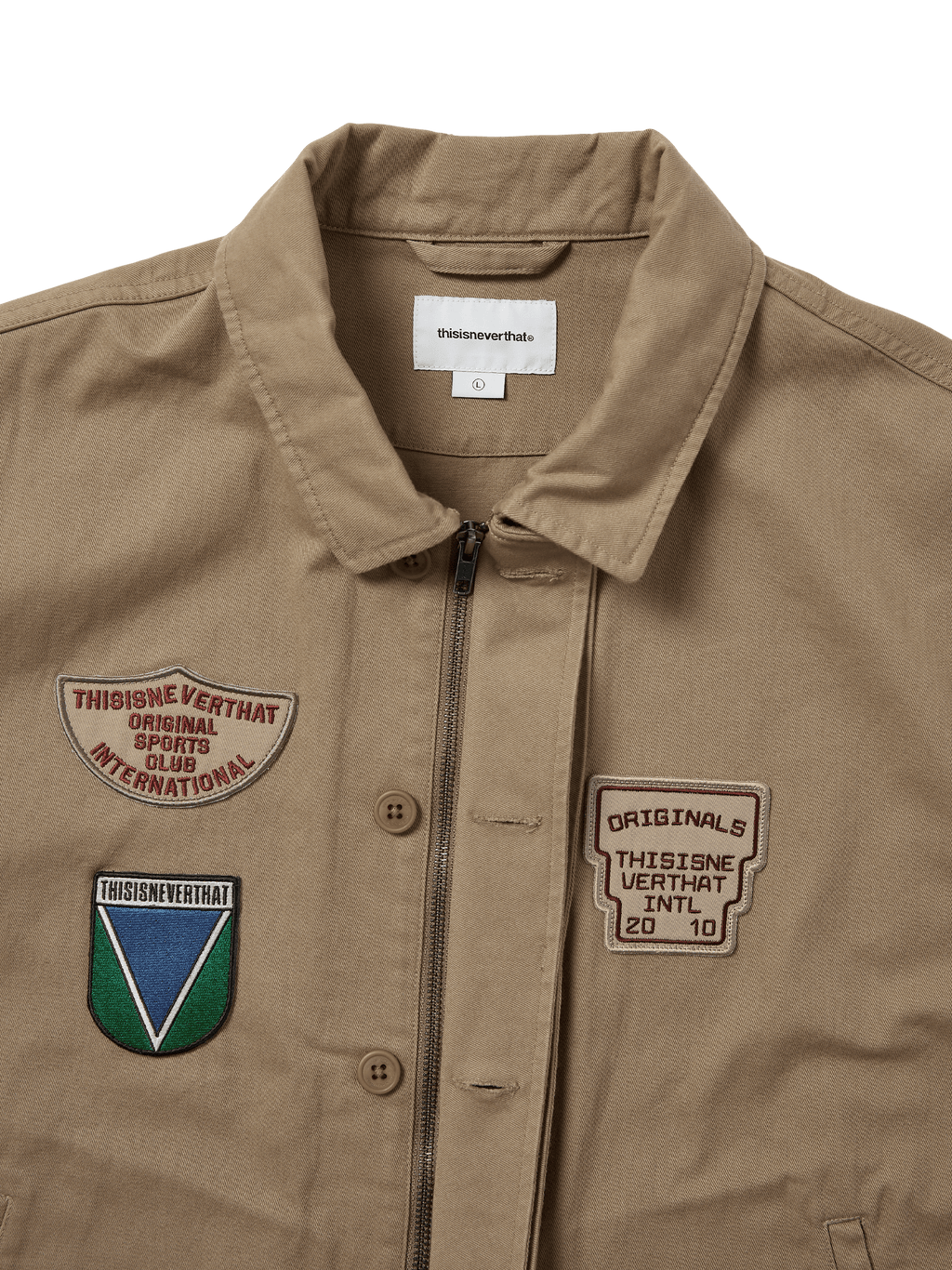 thisisneverthat - Souvenir Jacket (Khaki) product image 2 | TRAB K-Fashion Australia