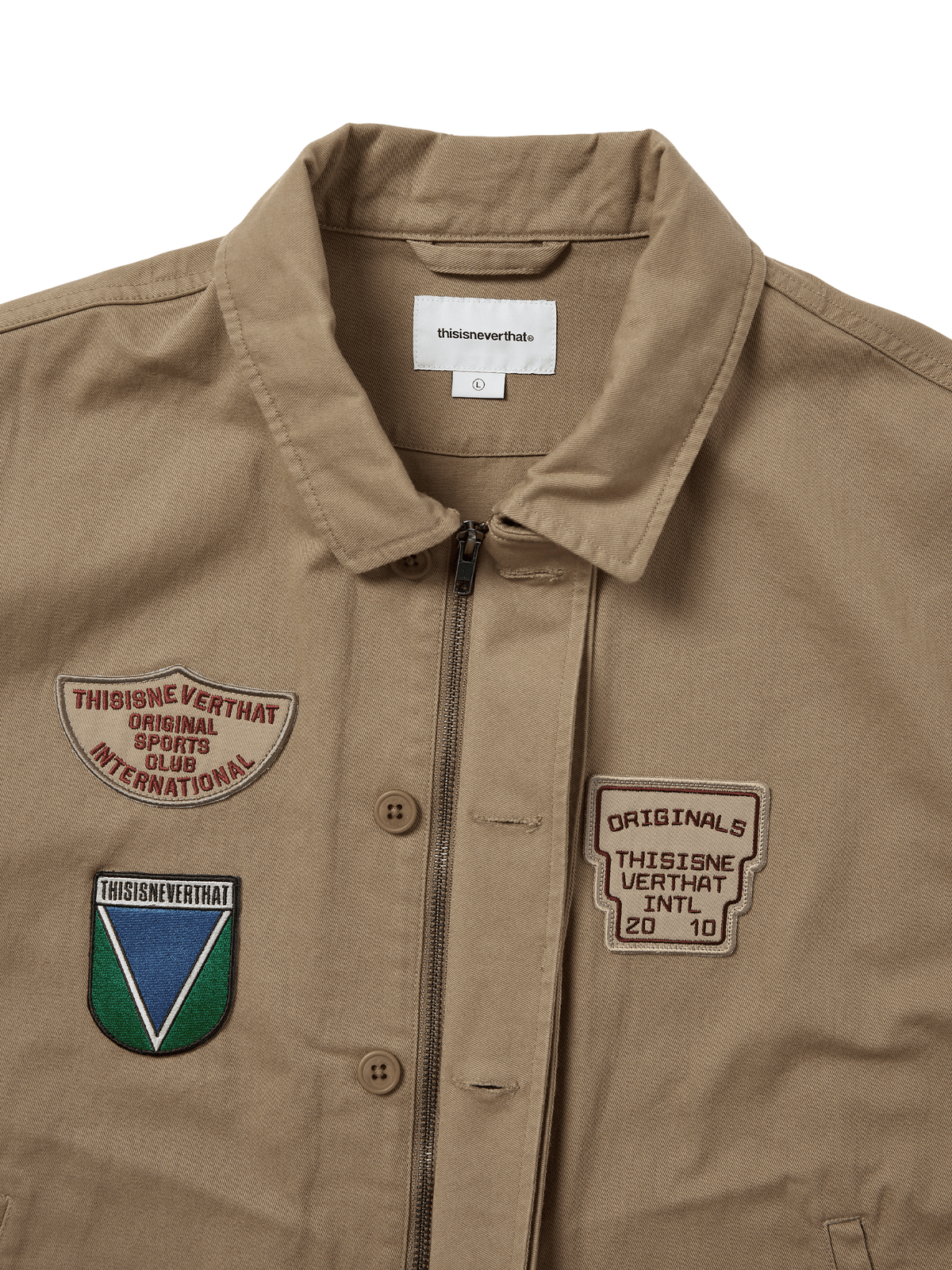 thisisneverthat - Souvenir Jacket (Khaki) product image 2 | TRAB K-Fashion Australia