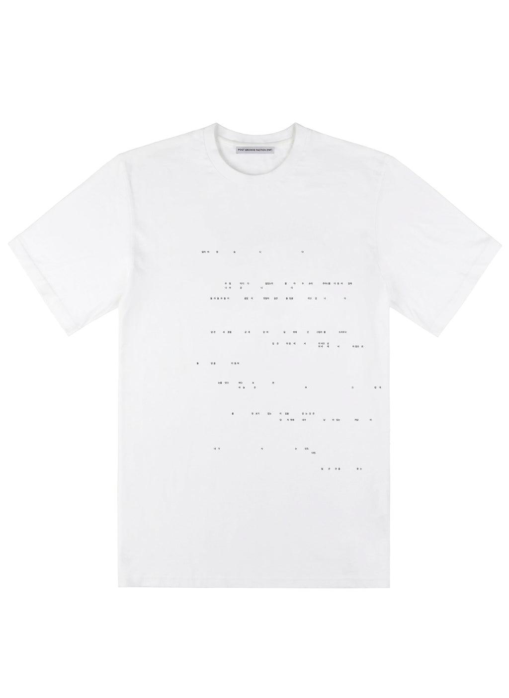 Post Archive Faction - SOUVENIR TEE 9 (White) product image 1 | TRAB K-Fashion Australia