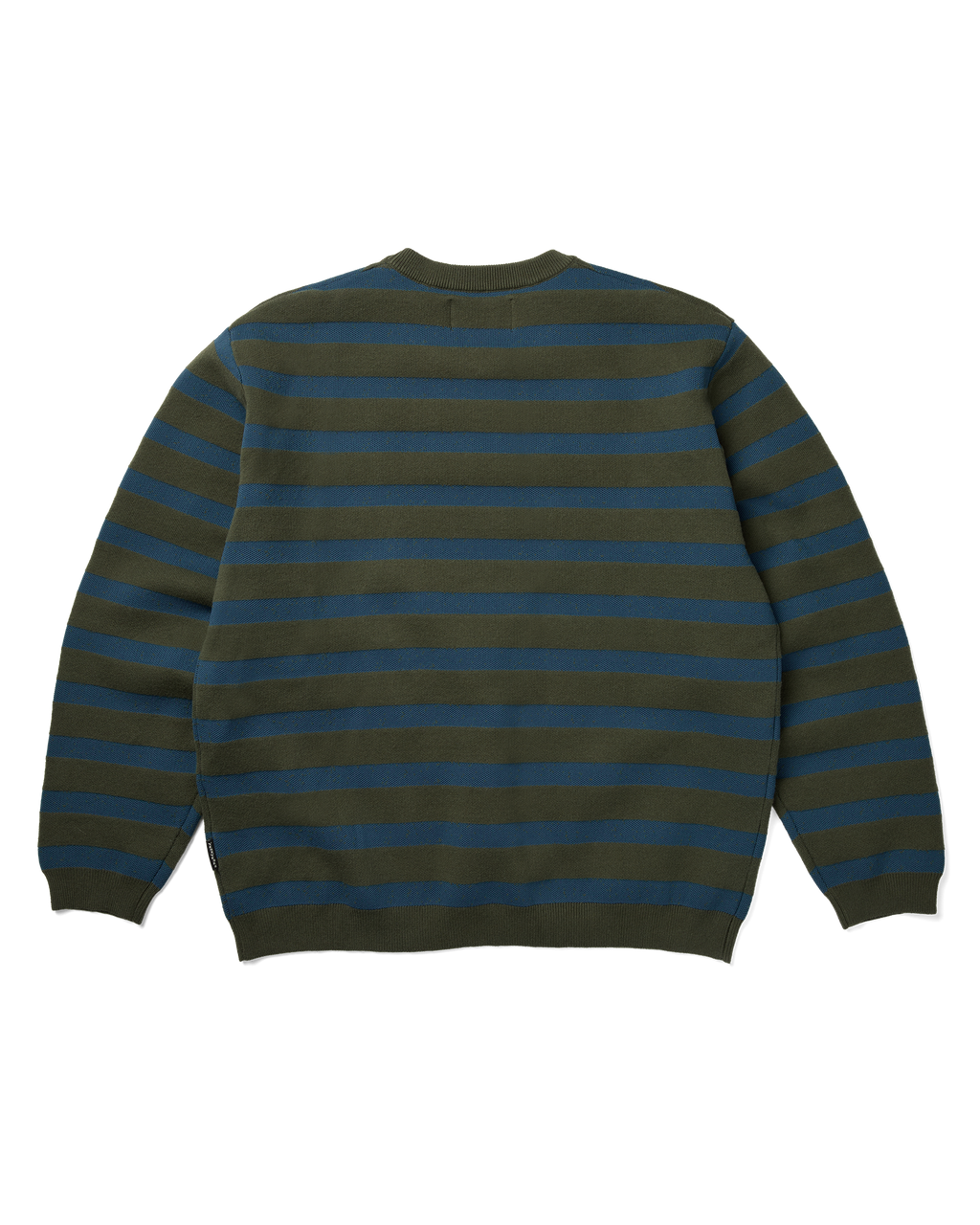 yeseyesee - Speckled Stripe Knit Pullover (Deep Green) product image 2 | TRAB K-Fashion Australia