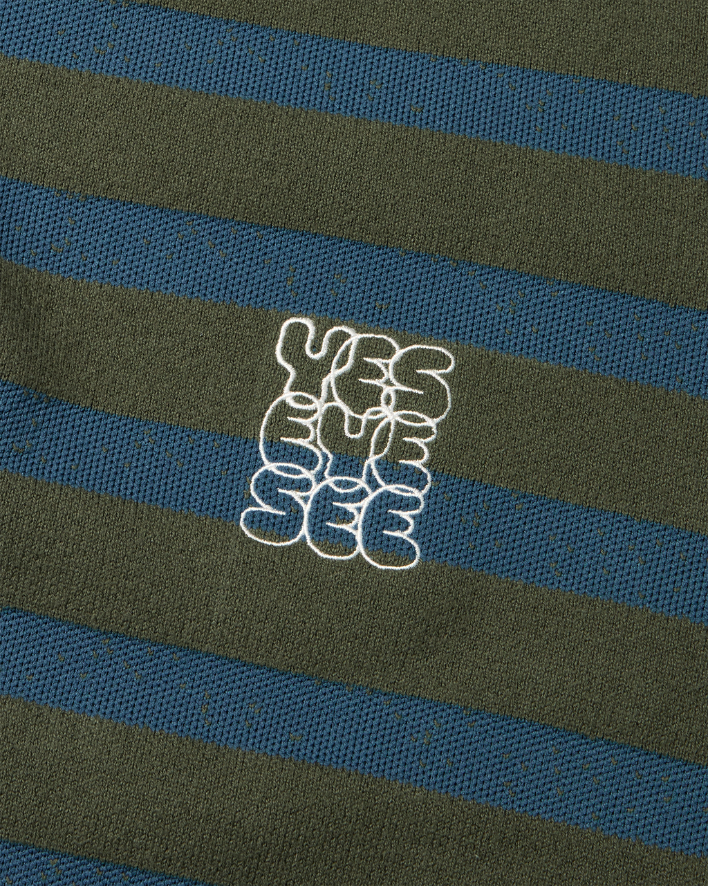 yeseyesee - Speckled Stripe Knit Pullover (Deep Green) product image 4 | TRAB K-Fashion Australia