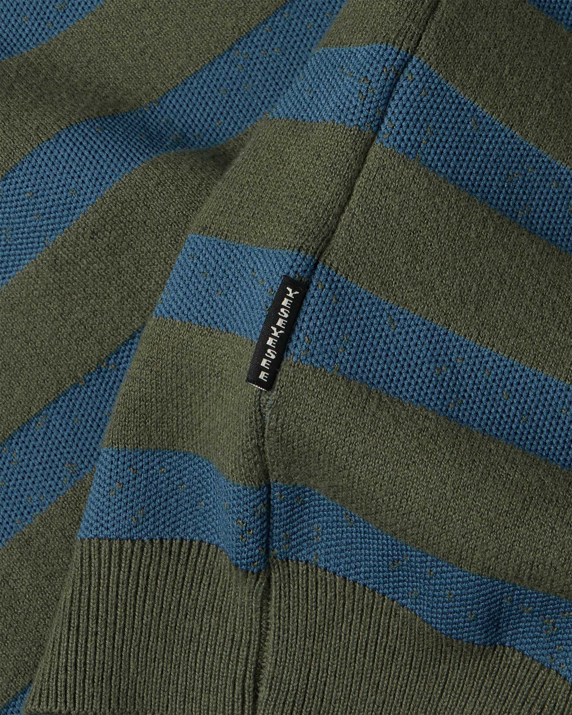 yeseyesee - Speckled Stripe Knit Pullover (Deep Green) product image 5 | TRAB K-Fashion Australia