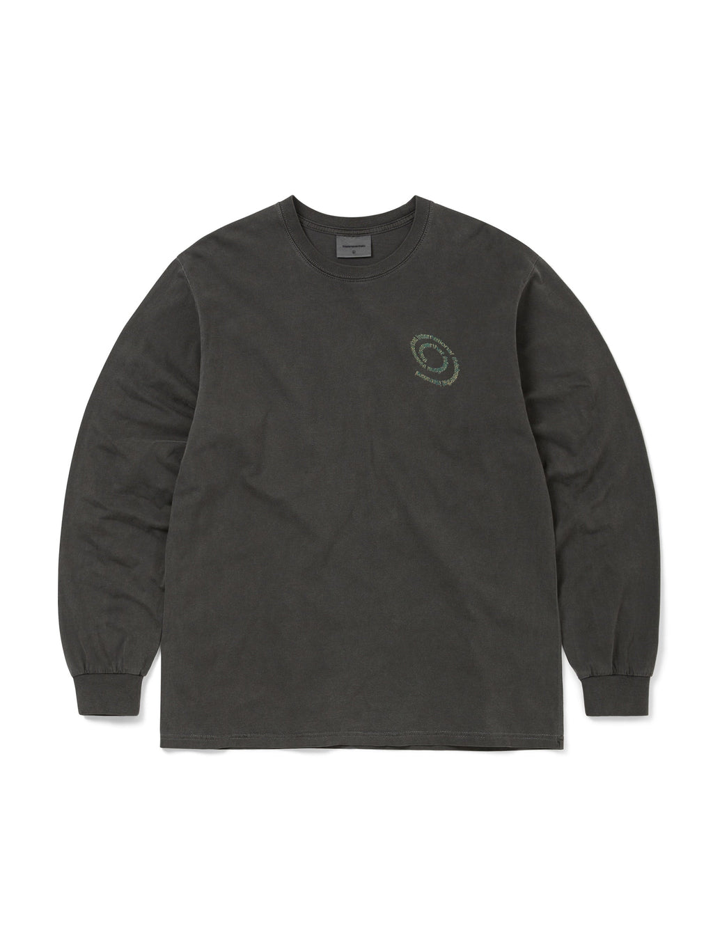 thisisneverthat - Spiral Logo L/S Tee (Charcoal) product image 2 | TRAB K-Fashion Australia