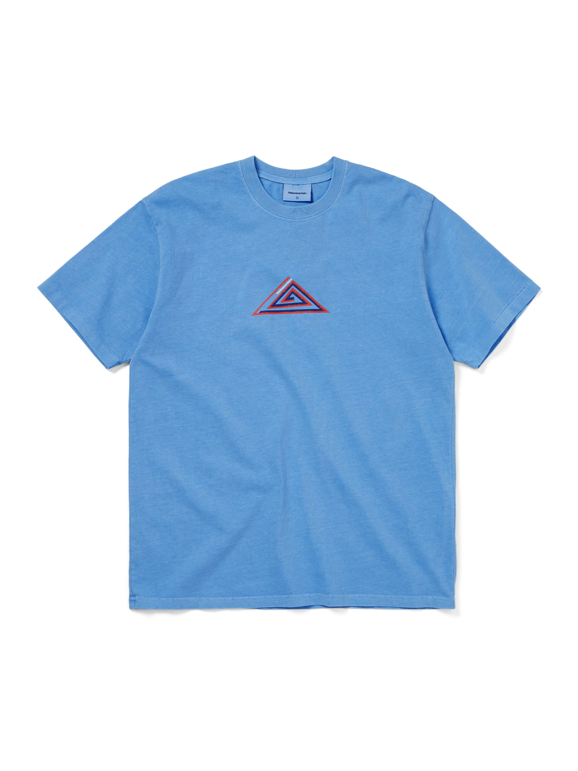 thisisneverthat - Spiral Triangle Tee (Blue) product image 1 | TRAB K-Fashion Australia