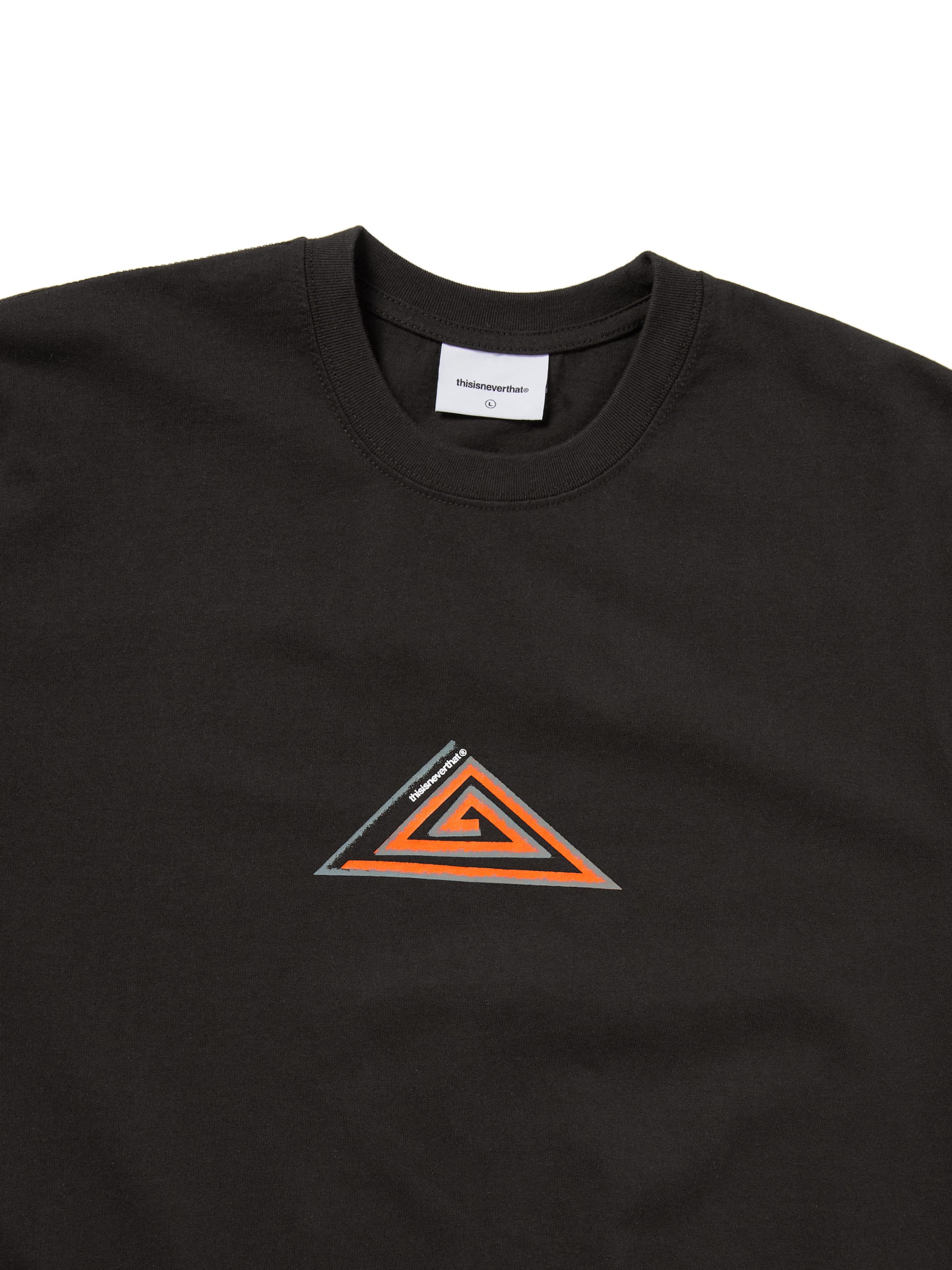 thisisneverthat - Spiral Triangle Tee (Black) product image 2 | TRAB K-Fashion Australia