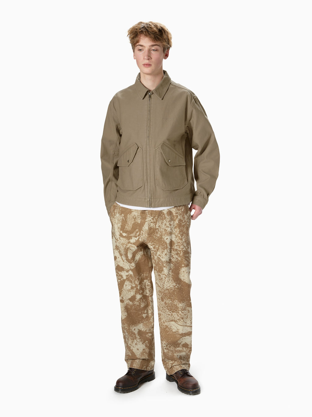 thisisneverthat - Splashed Chino Pant (brown) product image 5 | TRAB K-Fashion Australia
