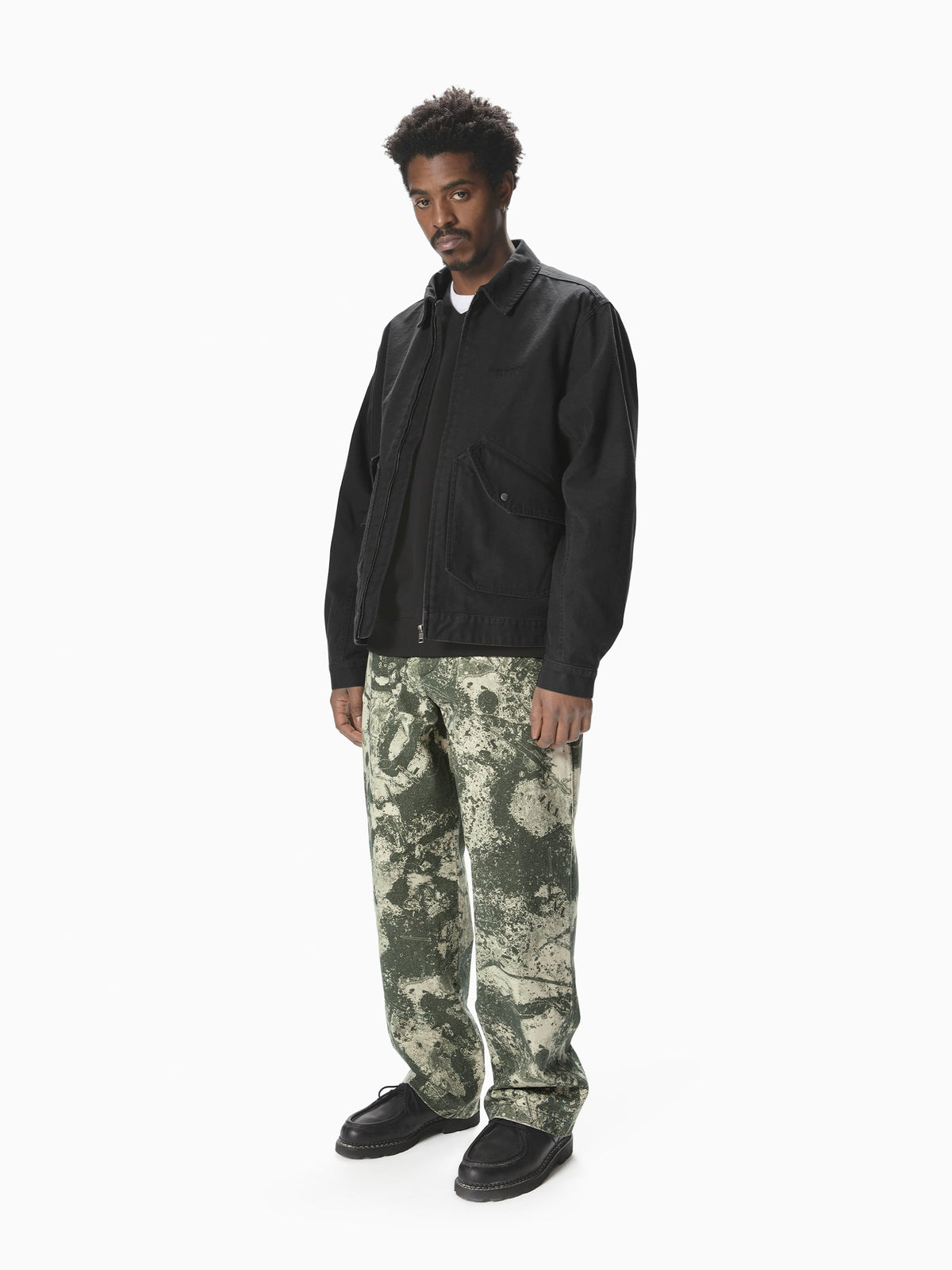 thisisneverthat - Splashed Chino Pant (Green) product image 5 | TRAB K-Fashion Australia