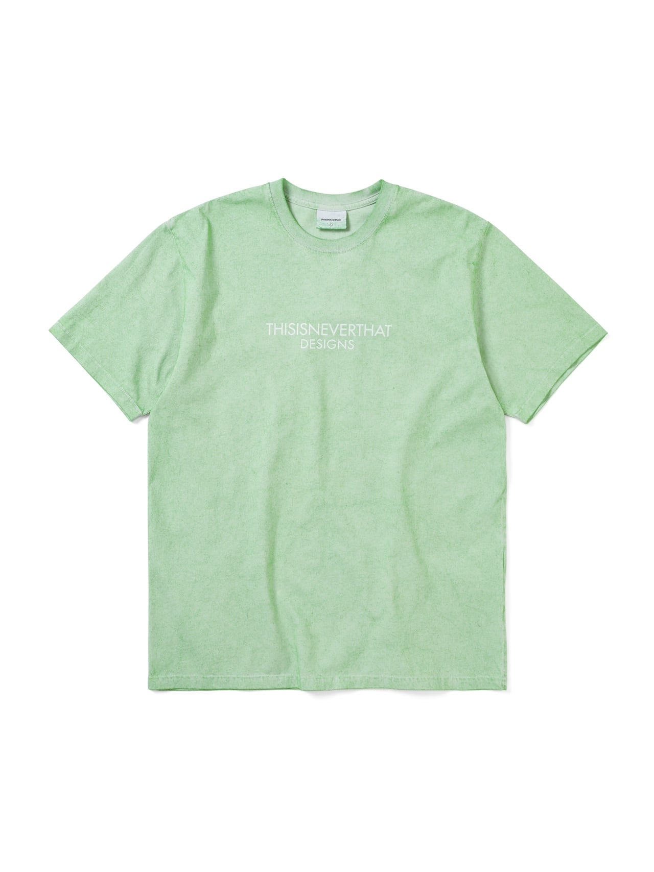 thisisneverthat - Sprayed FR-Logo Tee (Mint) product image 1 | TRAB K-Fashion Australia