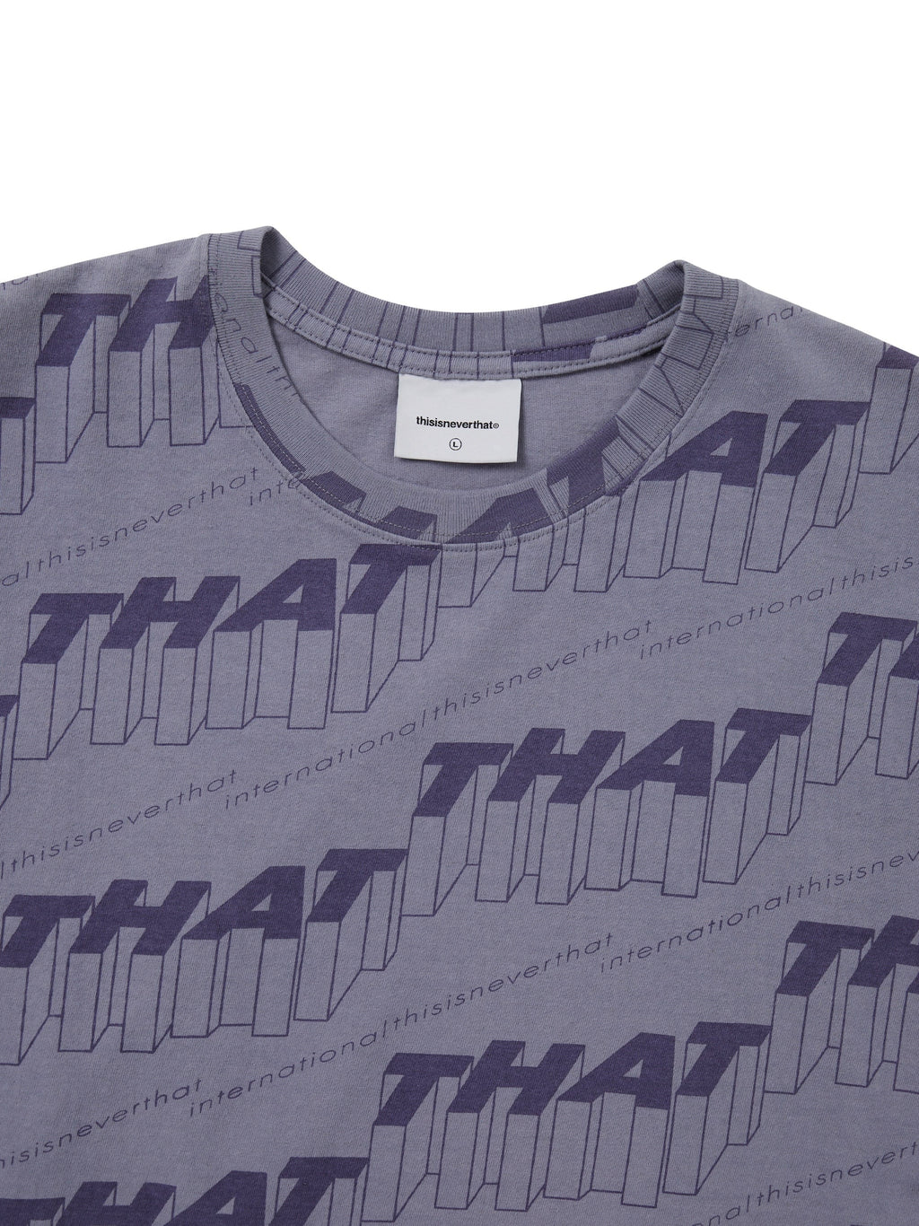 thisisneverthat - Stacked THAT Tee (Grey) product image 2 | TRAB K-Fashion Australia