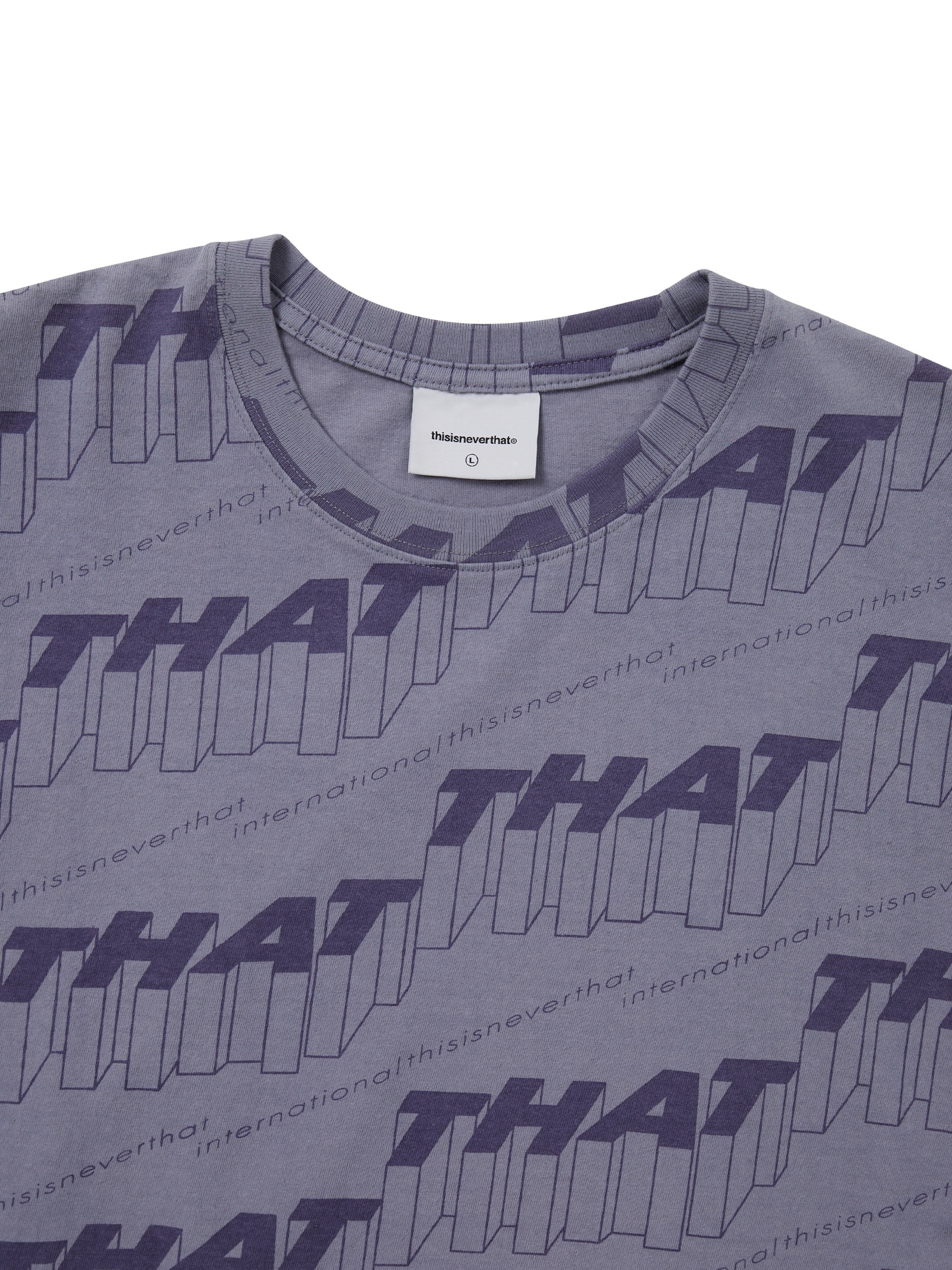 thisisneverthat - Stacked THAT Tee (Grey) product image 2 | TRAB K-Fashion Australia