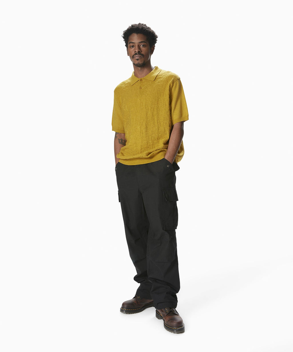 thisisneverthat - Stacked TNT S/S Knit Polo (Yellow) product image 5 | TRAB K-Fashion Australia
