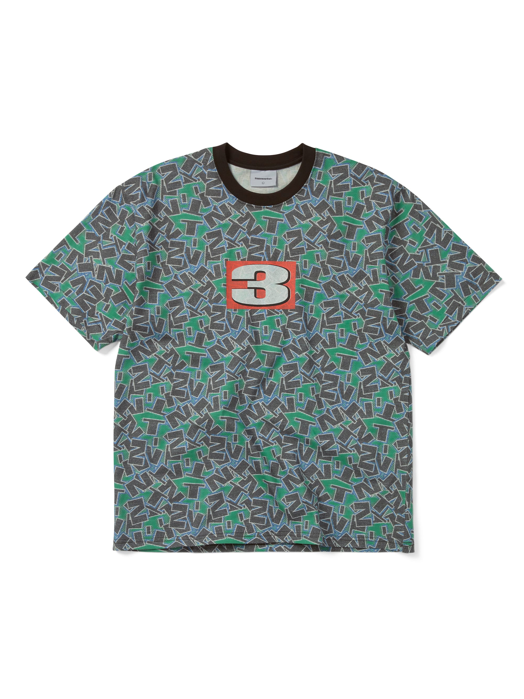 thisisneverthat - Stacked TNT Tee (Green) product image 1 | TRAB K-Fashion Australia