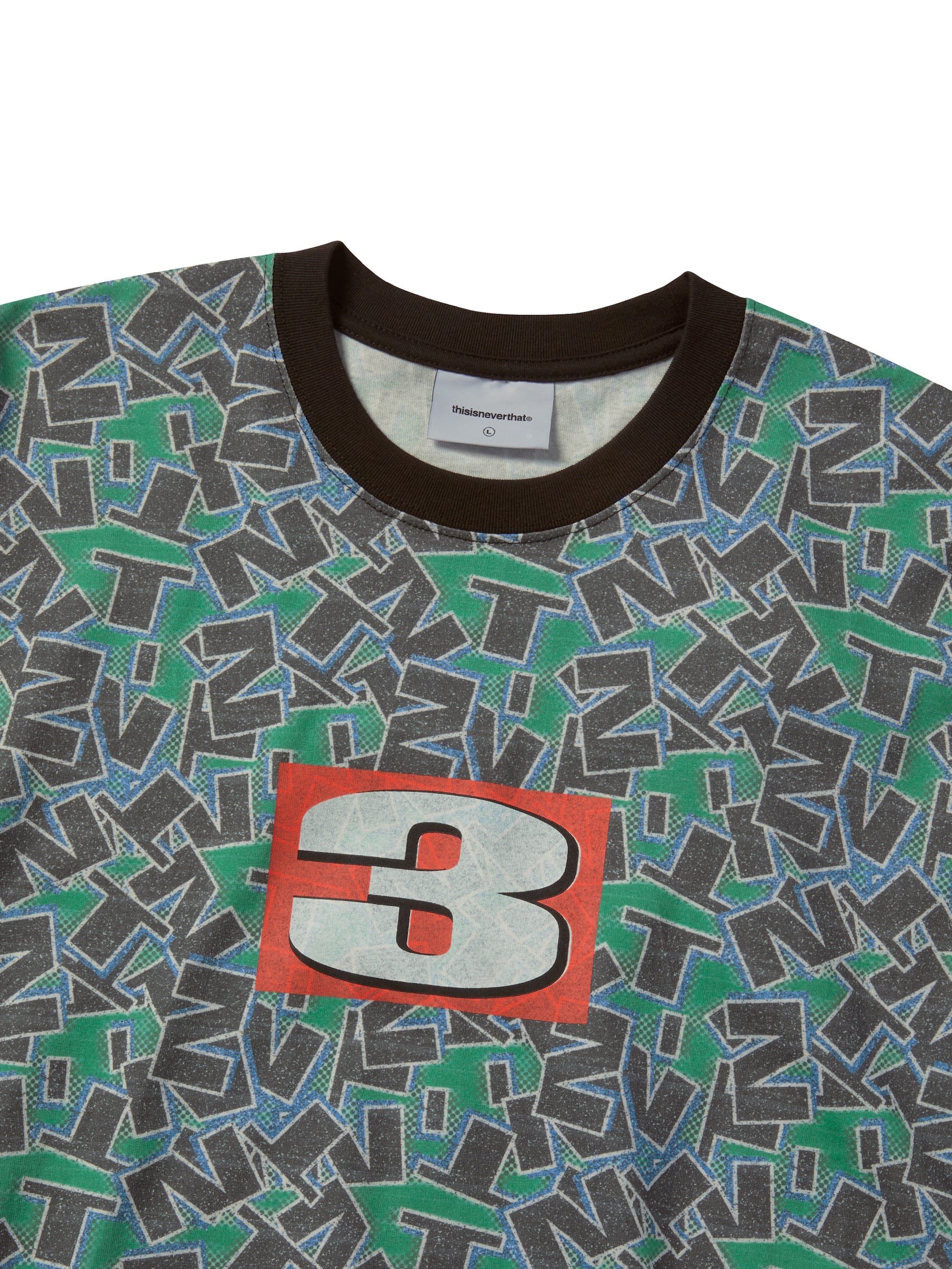 thisisneverthat - Stacked TNT Tee (Green) product image 2 | TRAB K-Fashion Australia