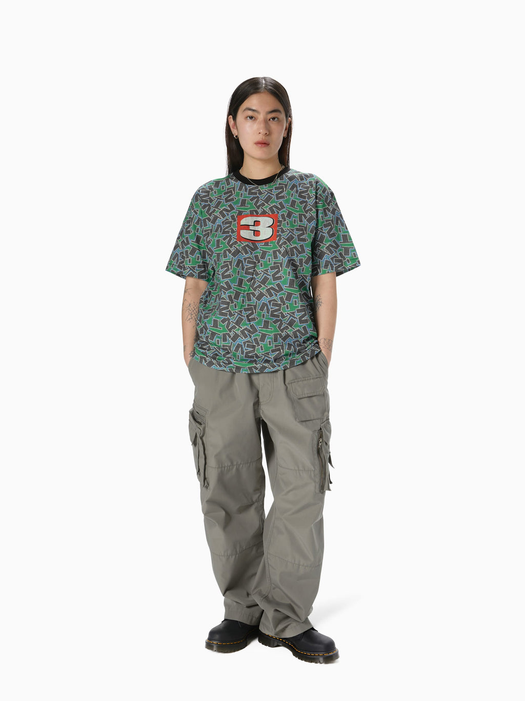 thisisneverthat - Stacked TNT Tee (Green) product image 5 | TRAB K-Fashion Australia