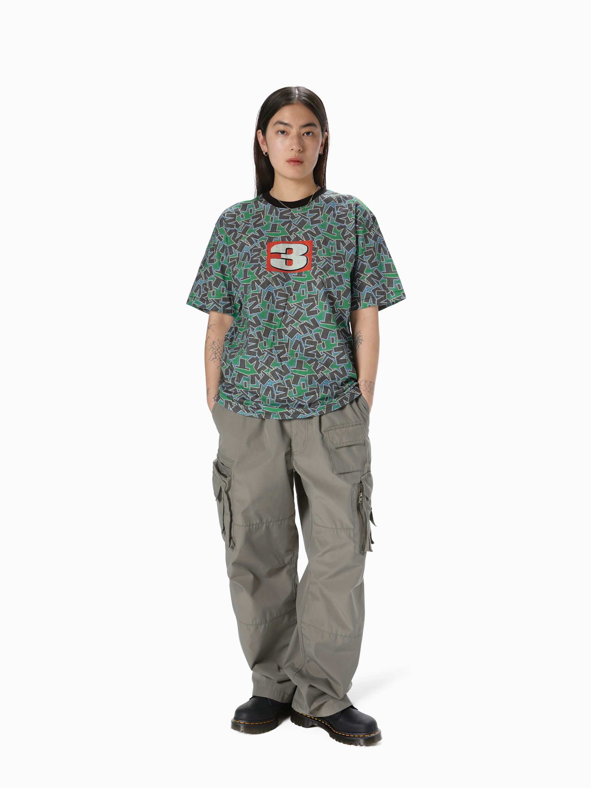 thisisneverthat - Stacked TNT Tee (Green) product image 5 | TRAB K-Fashion Australia