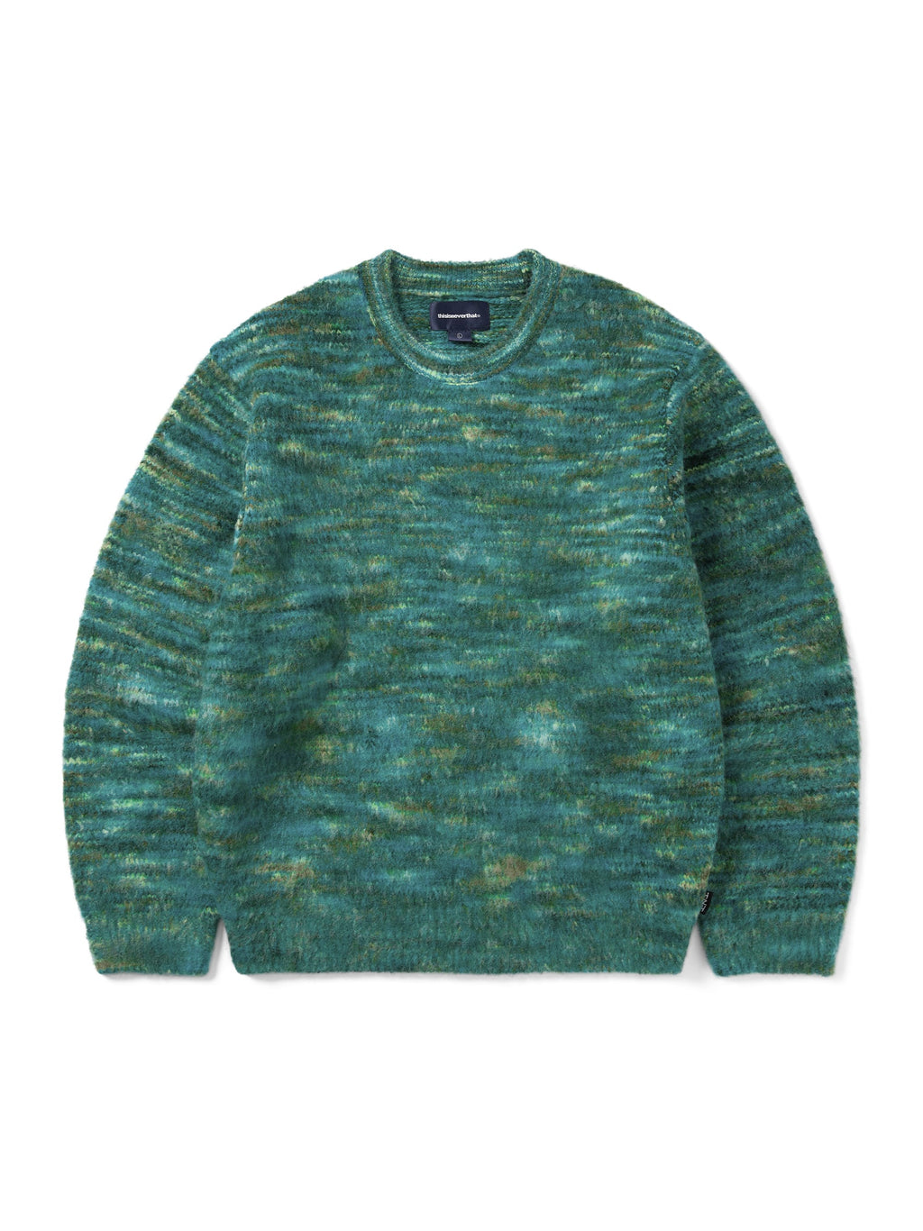 thisisneverthat - Static Knit Sweater (Green) product image 1 | TRAB K-Fashion Australia