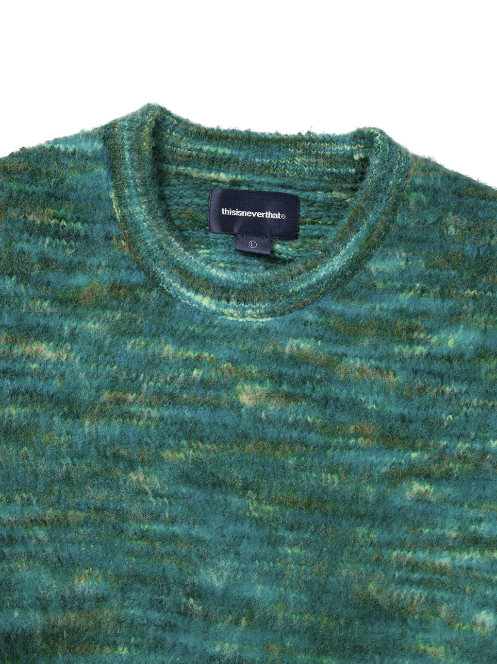 thisisneverthat - Static Knit Sweater (Green) product image 2 | TRAB K-Fashion Australia