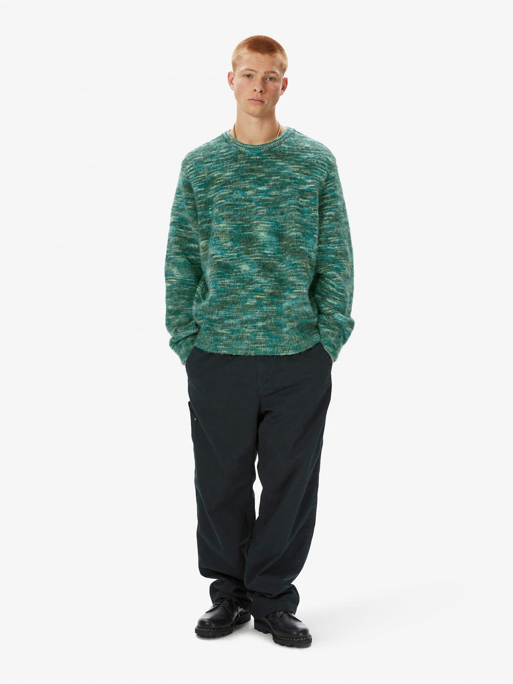 thisisneverthat - Static Knit Sweater (Green) product image 6 | TRAB K-Fashion Australia