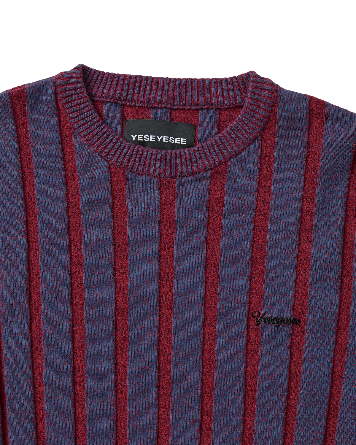 yeseyesee - Stipe Knit Pullover (Navy) product image 3 | TRAB K-Fashion Australia
