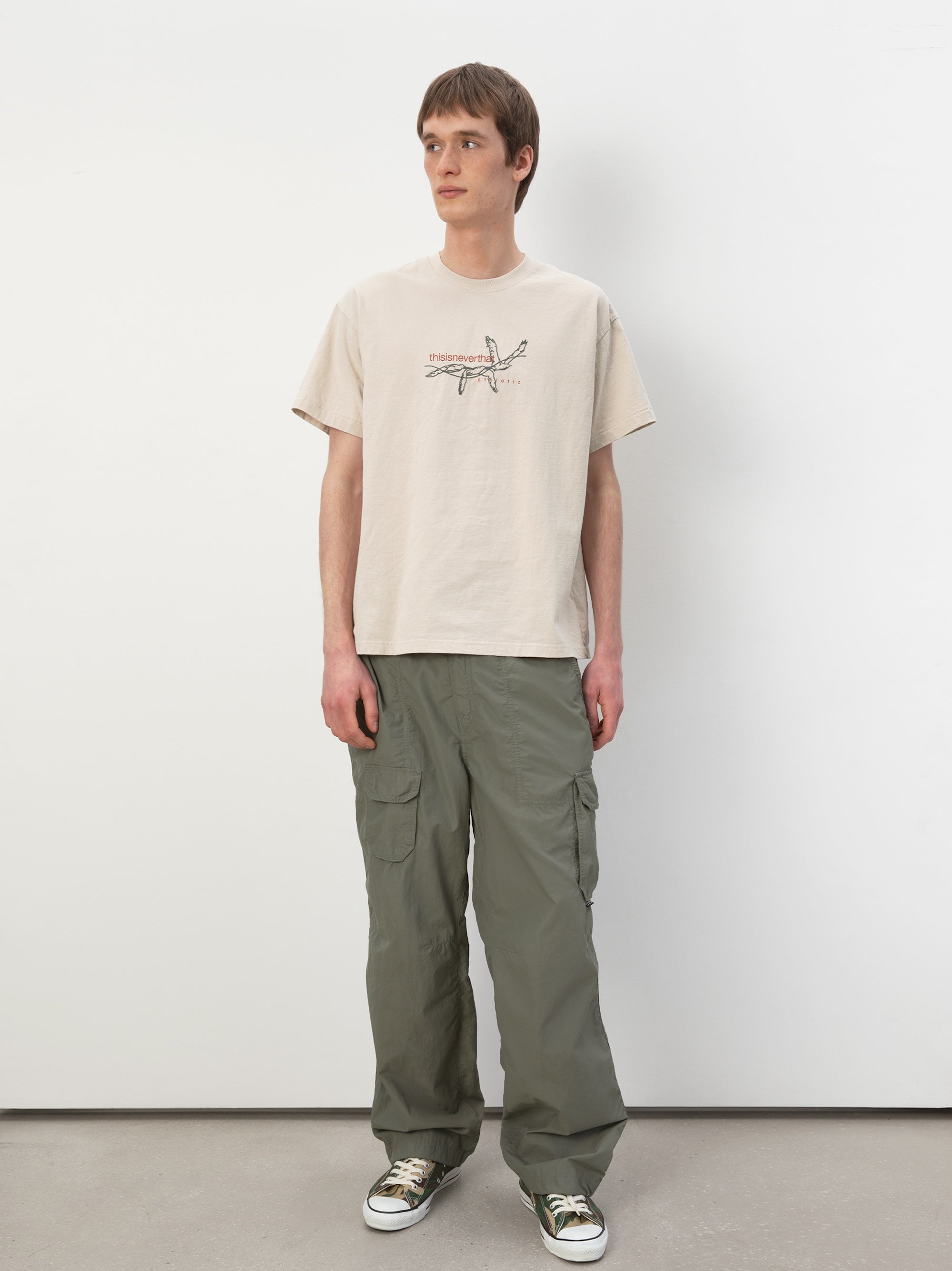 thisisneverthat - Stitched Birds Tee (Beige) product image 4 | TRAB K-Fashion Australia