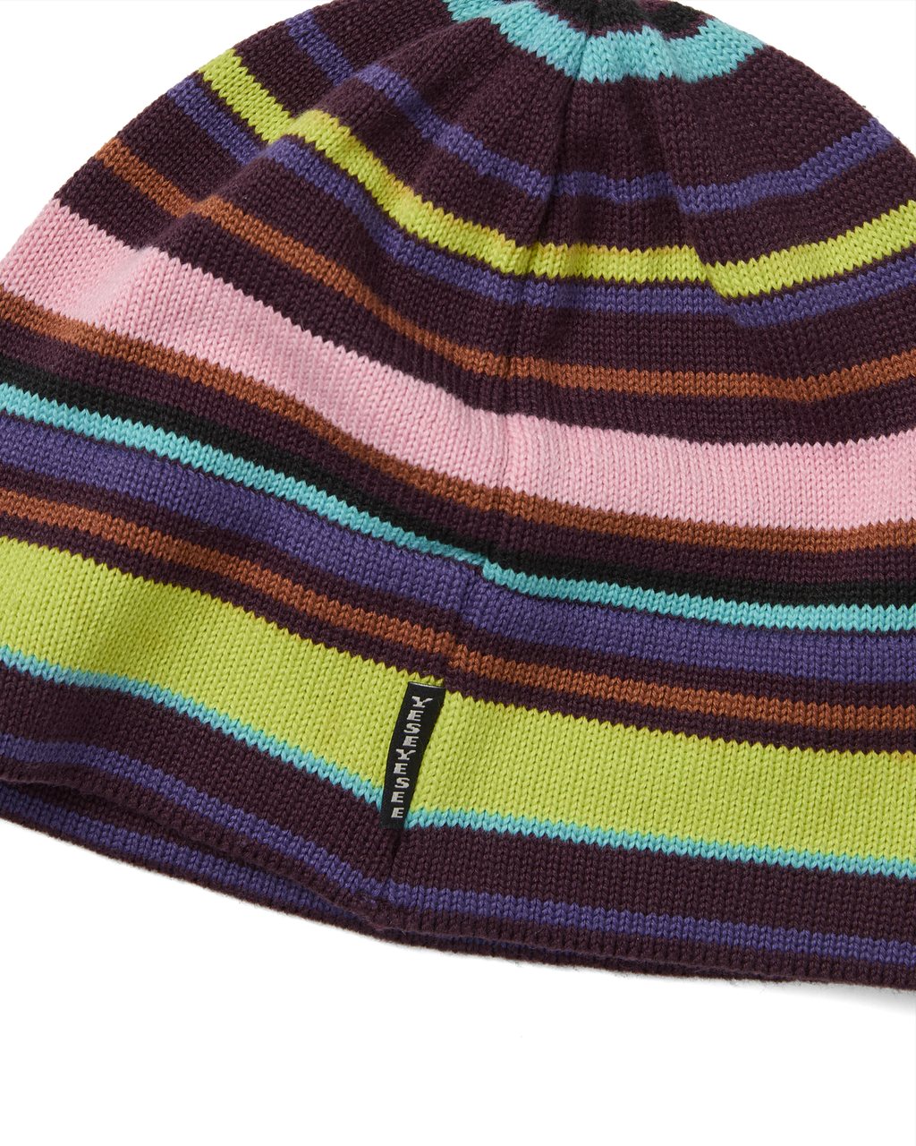 yeseyesee - Stripe Beanie (Brown) product image 3 | TRAB K-Fashion Australia