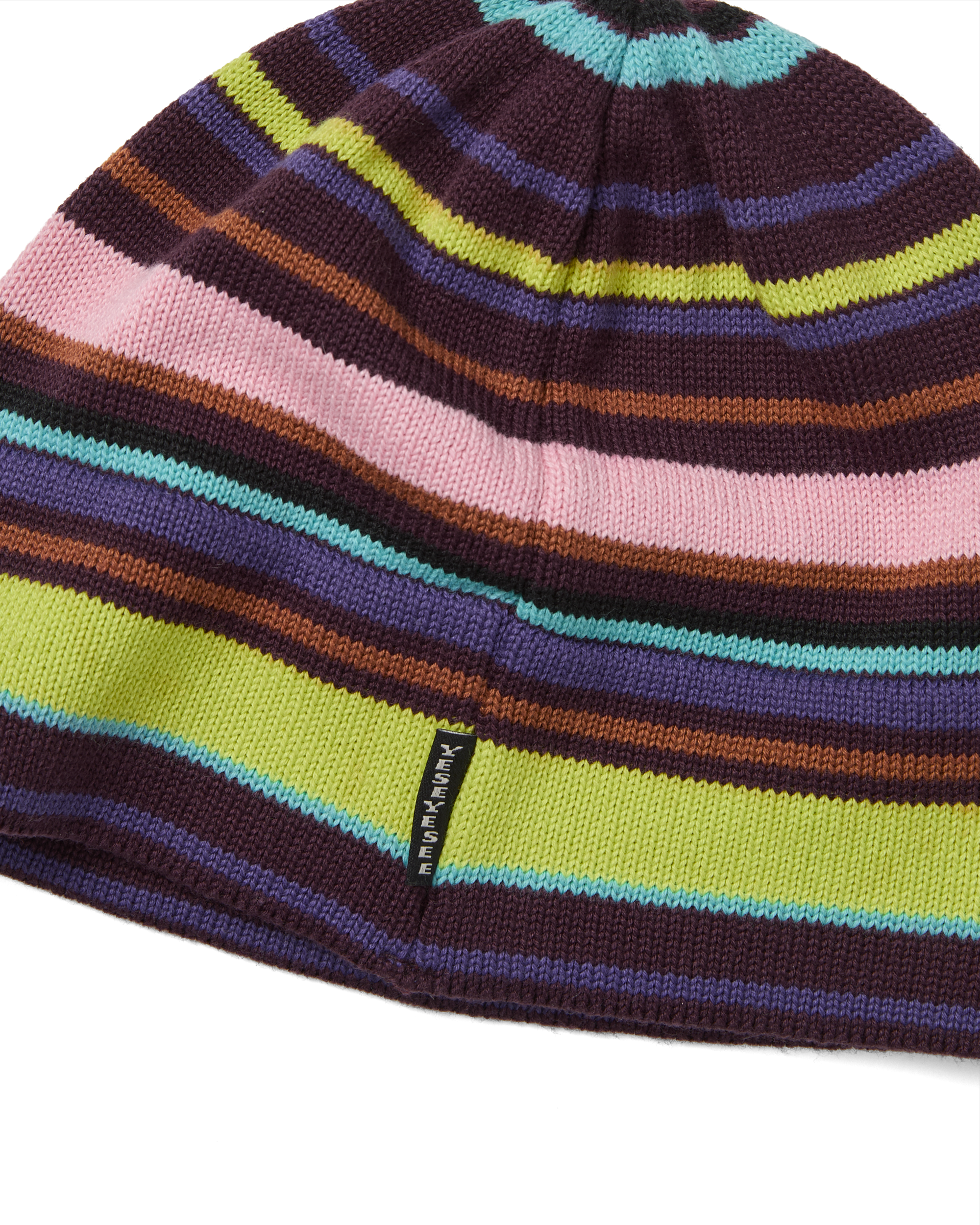 yeseyesee - Stripe Beanie (Brown) product image 3 | TRAB K-Fashion Australia