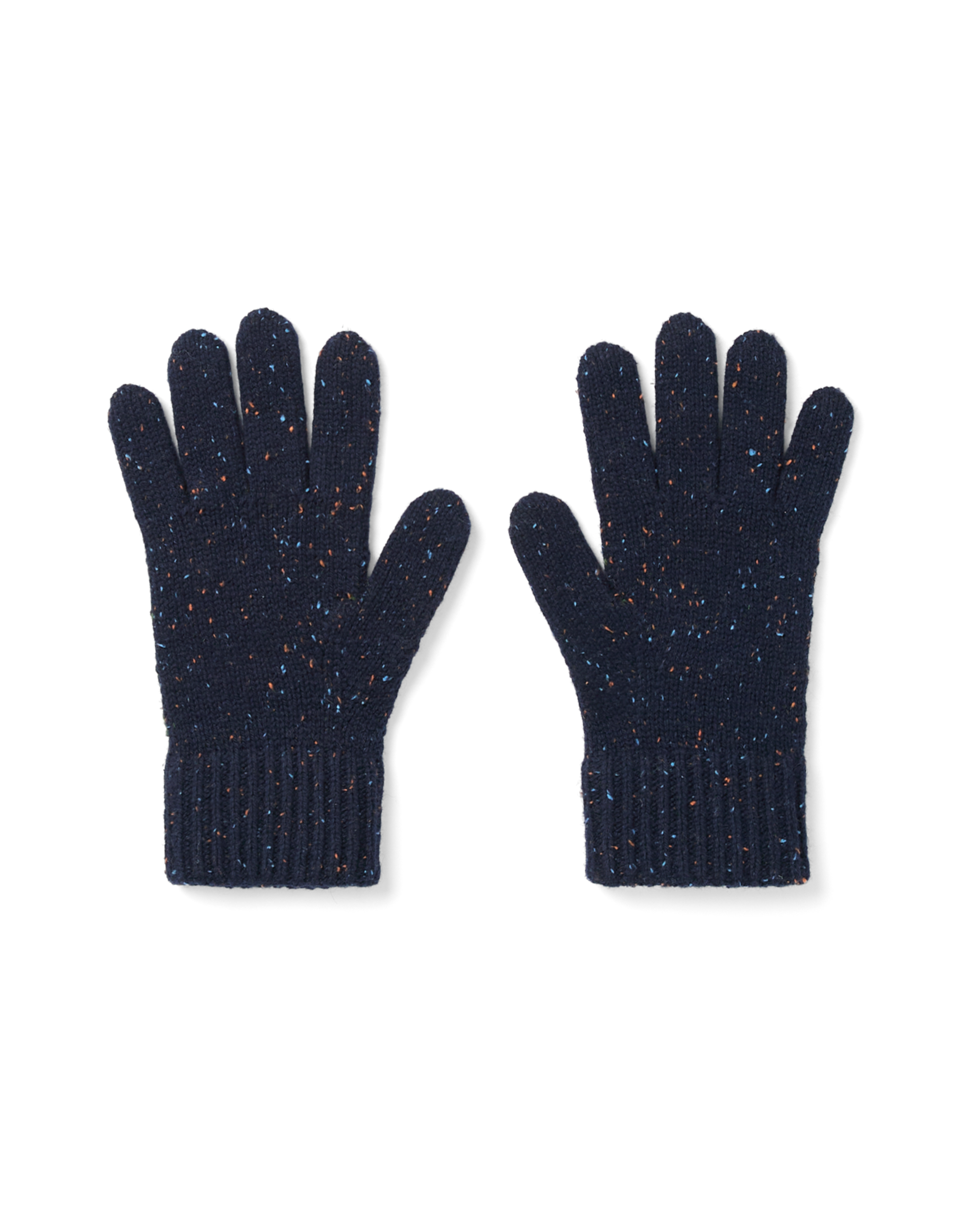 yeseyesee - Stripe Knit Gloves (Navy) product image 2 | TRAB K-Fashion Australia