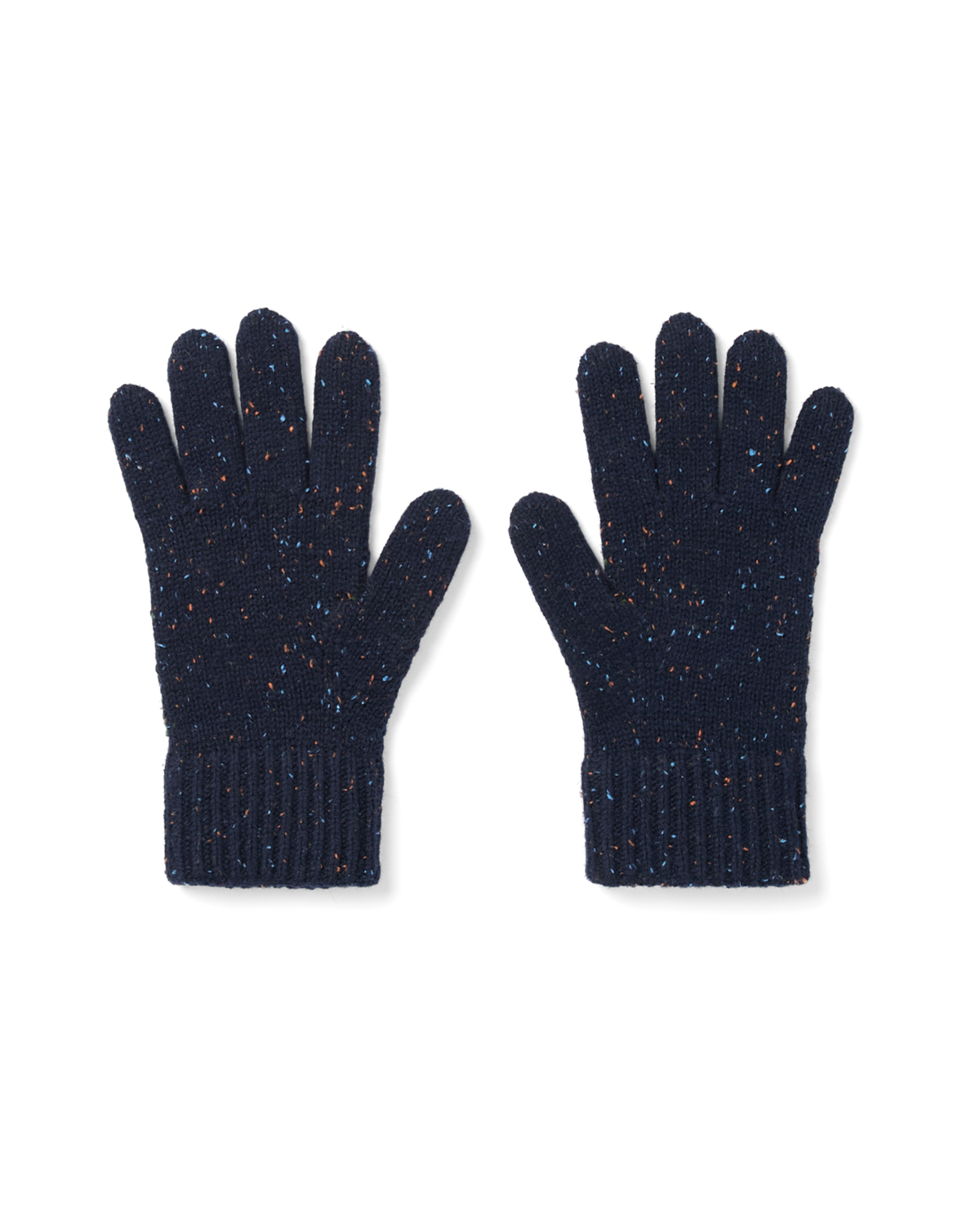 yeseyesee - Stripe Knit Gloves (Navy) product image 2 | TRAB K-Fashion Australia