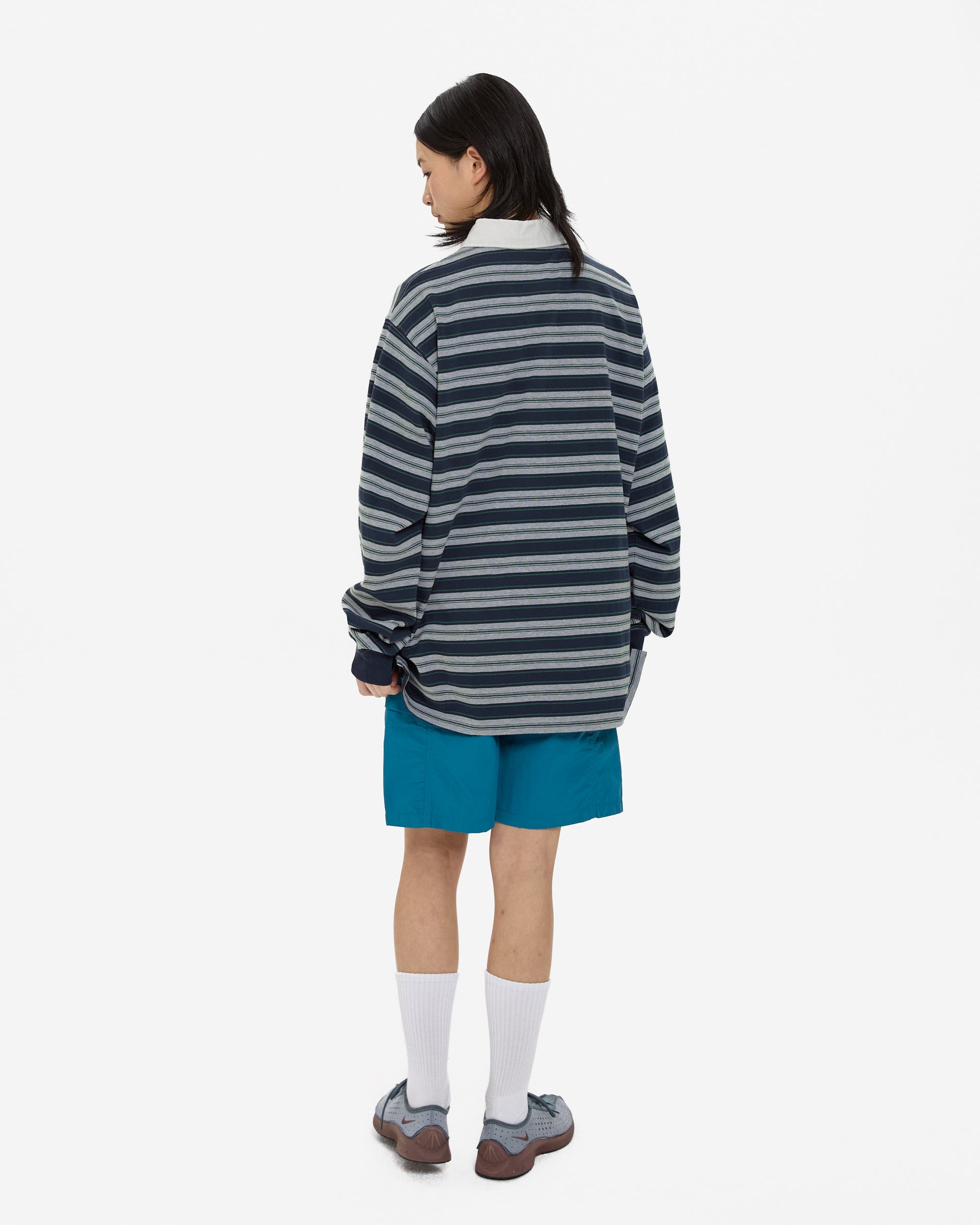 yeseyesee - Stripe Star Rugby Shirt (Grey) product image 12 | TRAB K-Fashion Australia