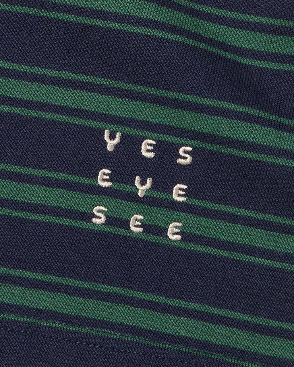 yeseyesee - Stripe Star Rugby Shirt (Green) product image 5 | TRAB K-Fashion Australia
