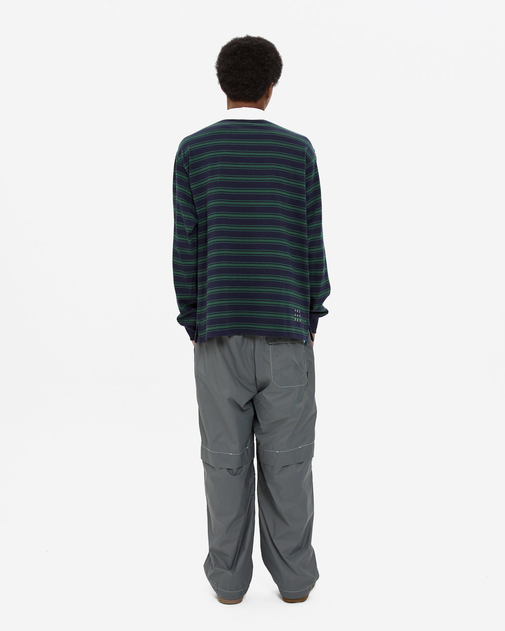 yeseyesee - Stripe Star Rugby Shirt (Green) product image 7 | TRAB K-Fashion Australia