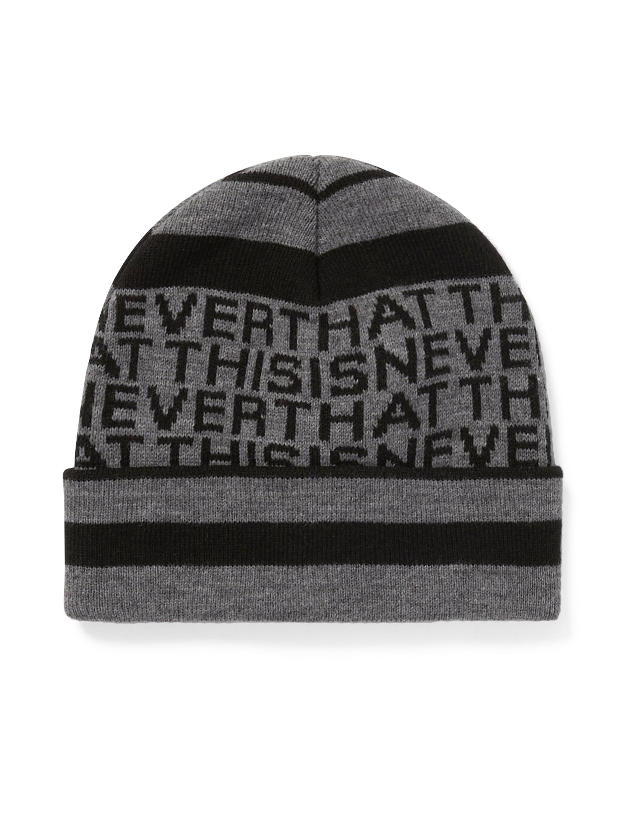 thisisneverthat - Striped Jacquard Beanie (blue) product image 1 | TRAB K-Fashion Australia
