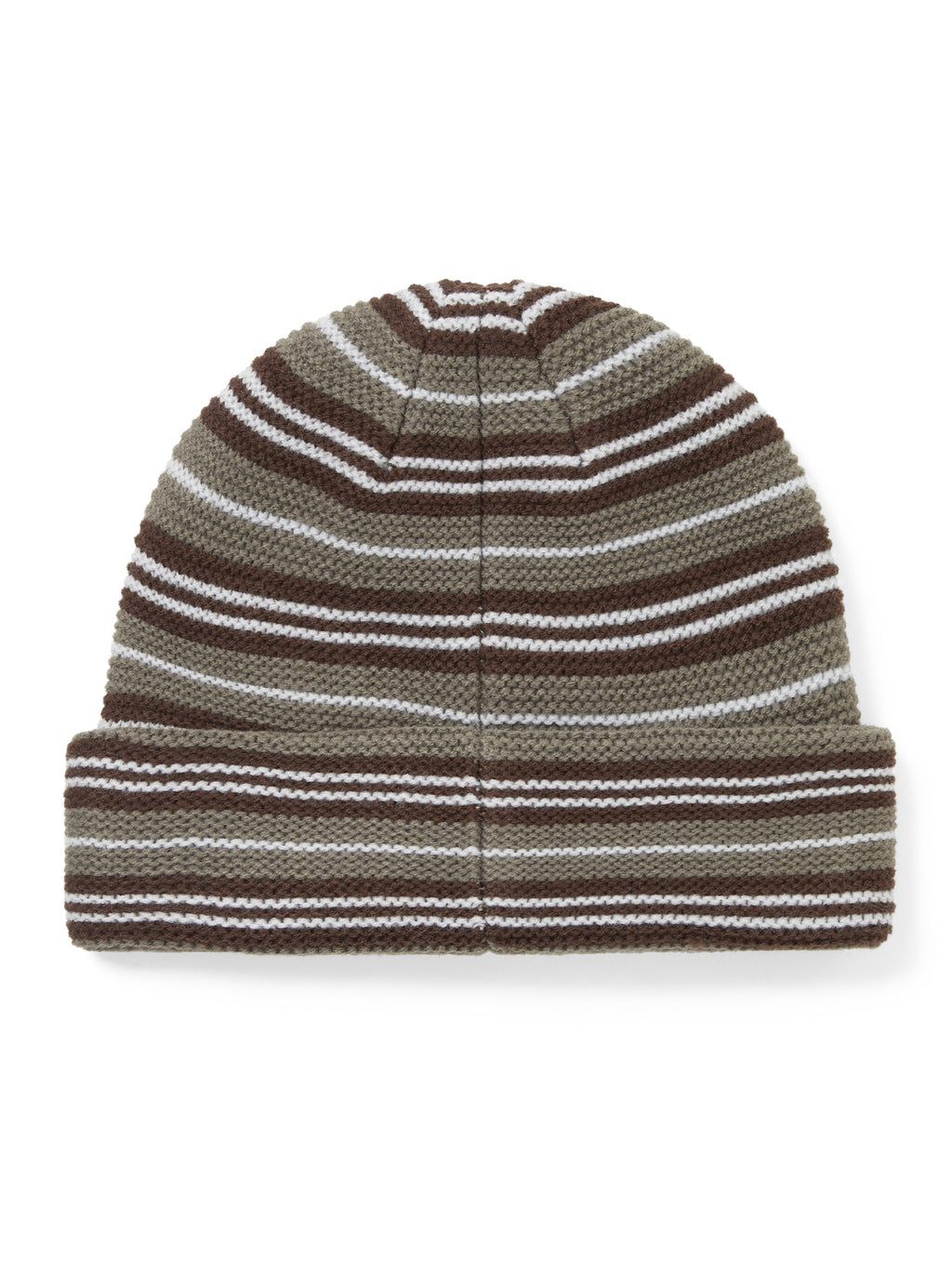 thisisneverthat - Striped Knit Beanie (Brown) product image 2 | TRAB K-Fashion Australia