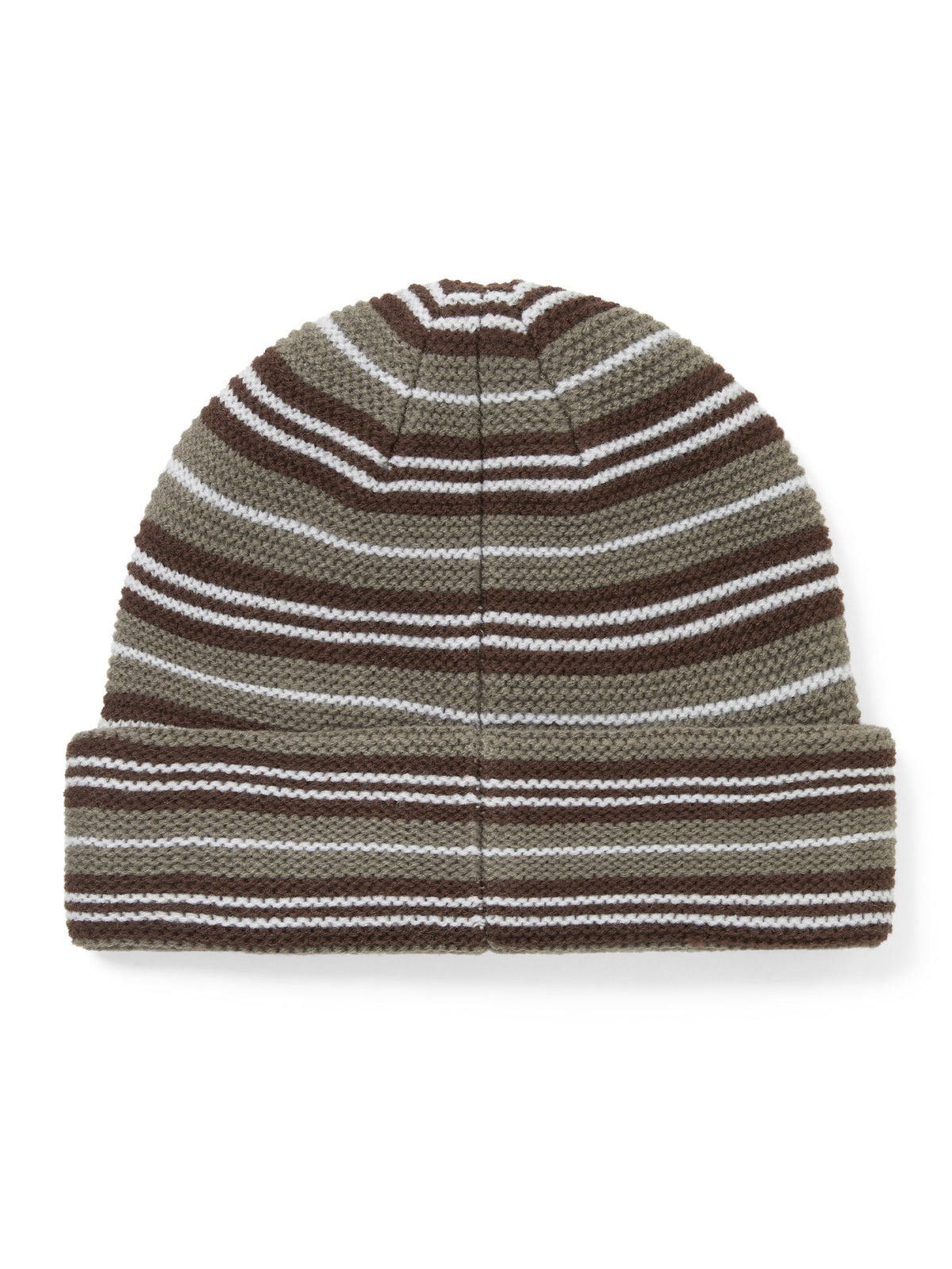 thisisneverthat - Striped Knit Beanie (Brown) product image 2 | TRAB K-Fashion Australia