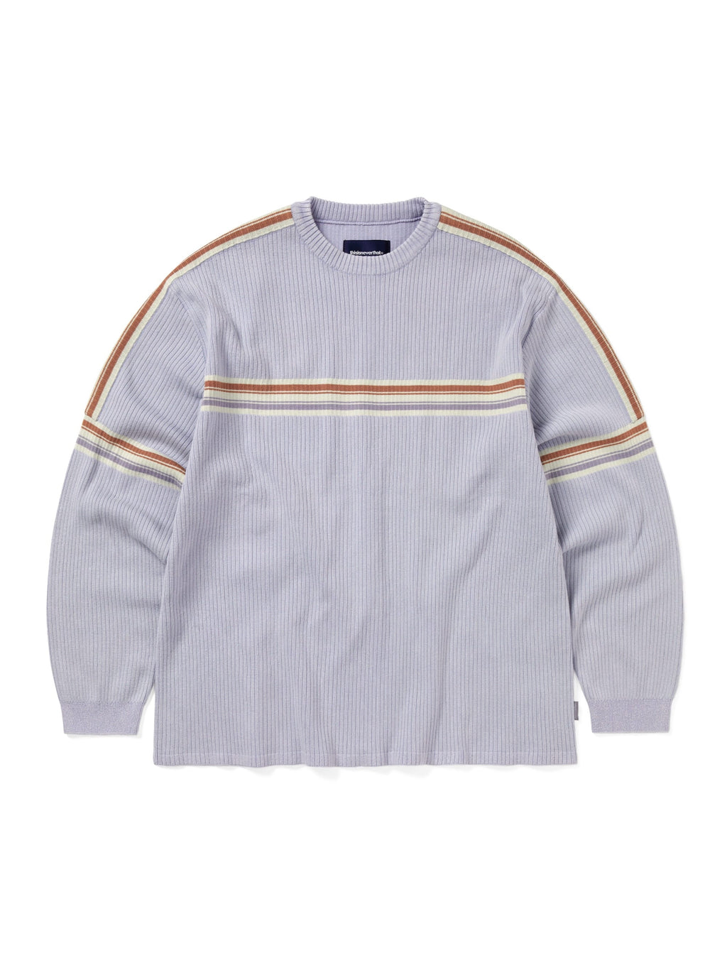 thisisneverthat - Striped Knit L/S Top (Lavender) product image 1 | TRAB K-Fashion Australia