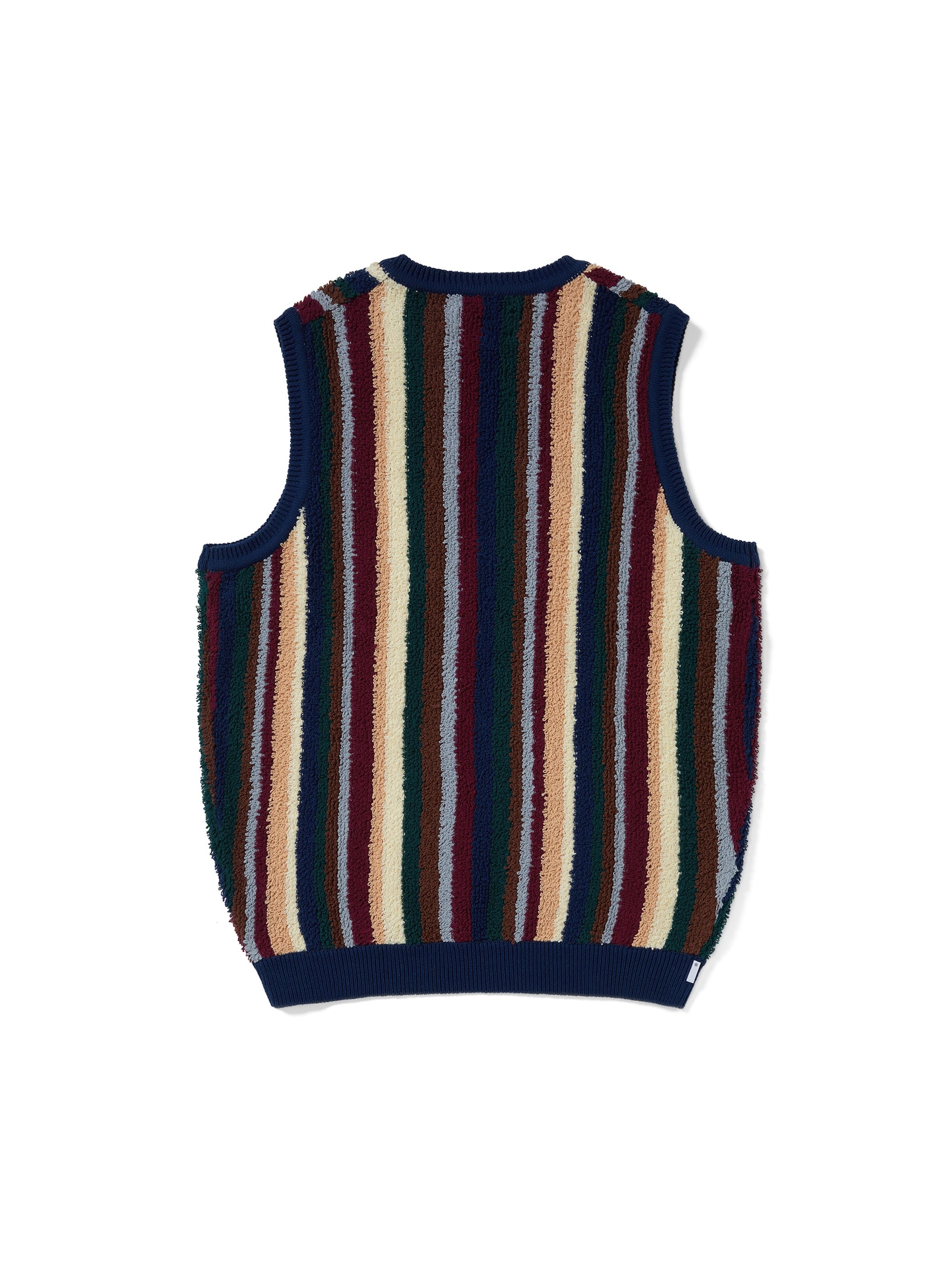 thisisneverthat - Striped Knit Vest (Navy) product image 3 | TRAB K-Fashion Australia